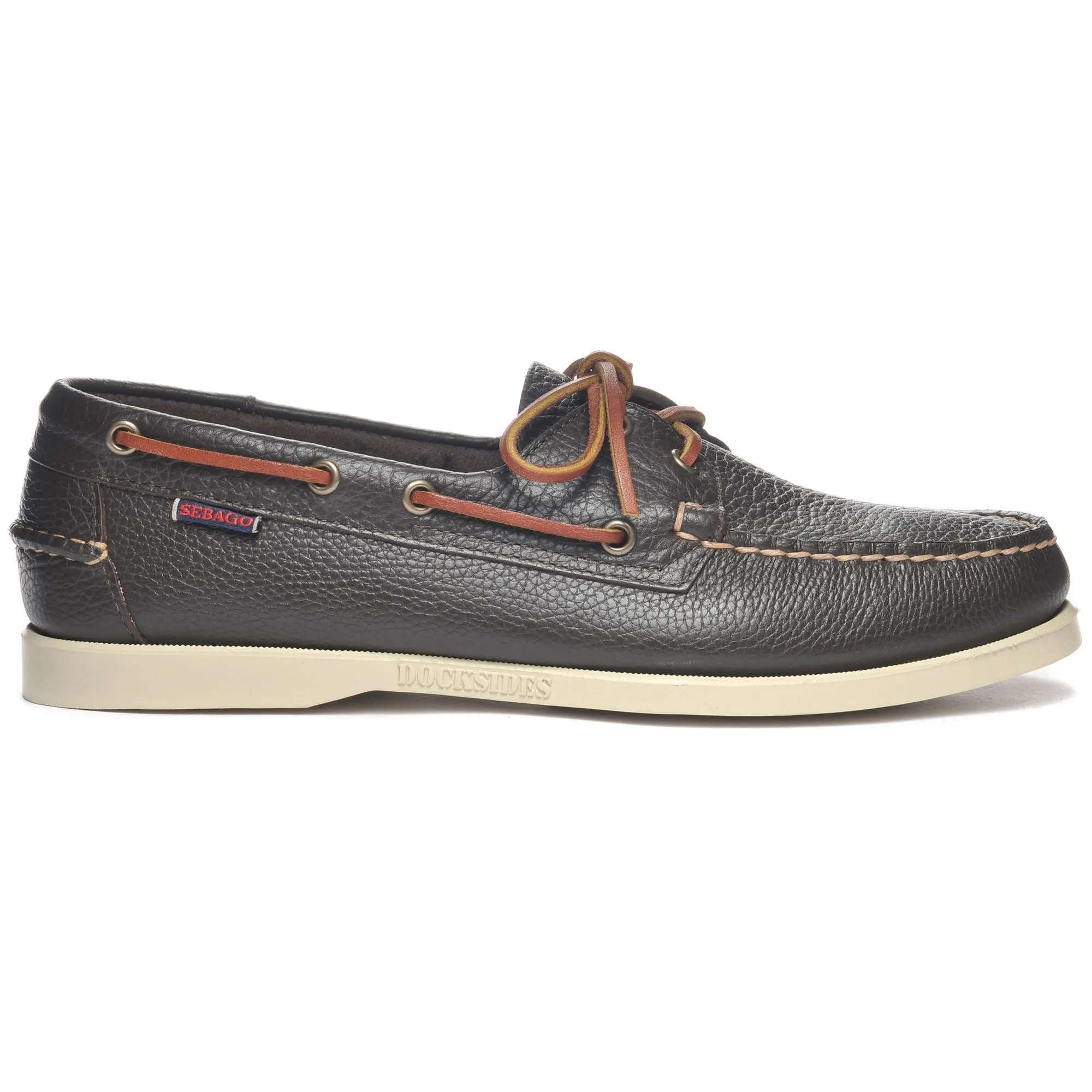 PORTLAND MARTELLATO - Docksides - Mocassin - Man - DK BROWN sold by Sebago