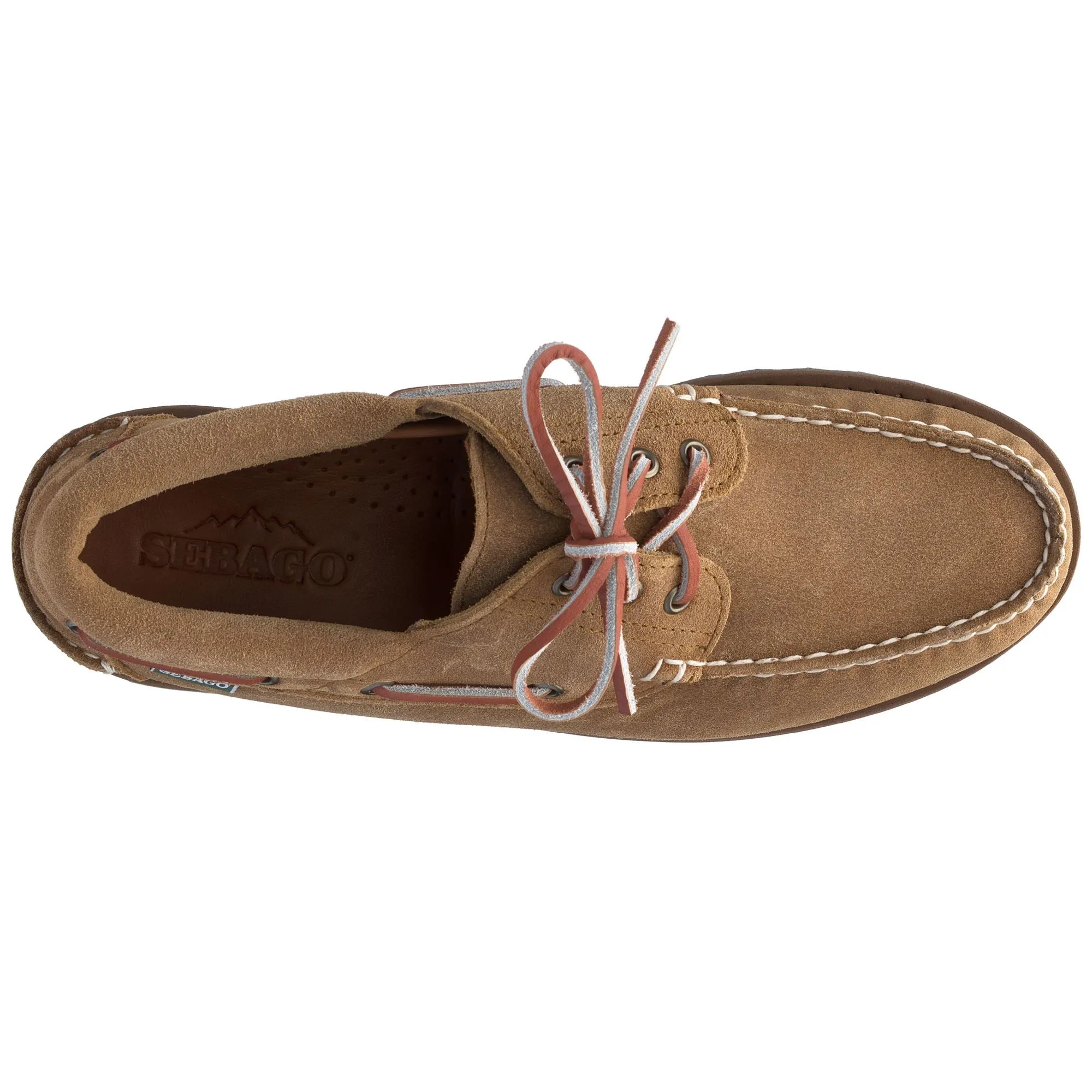 ACADIA SUEDE WAXED - Docksides - Moccasin - Man - BEIGE CAMEL sold by Sebago product image thumbnail 4