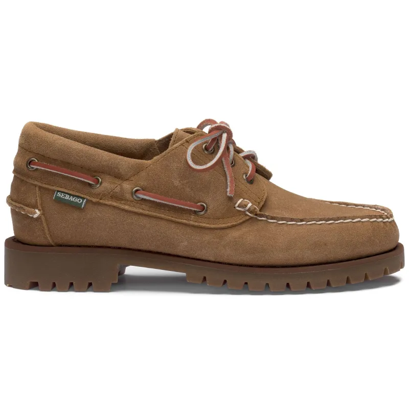 ACADIA SUEDE WAXED - Docksides - Moccasin - Man - BEIGE CAMEL sold by Sebago