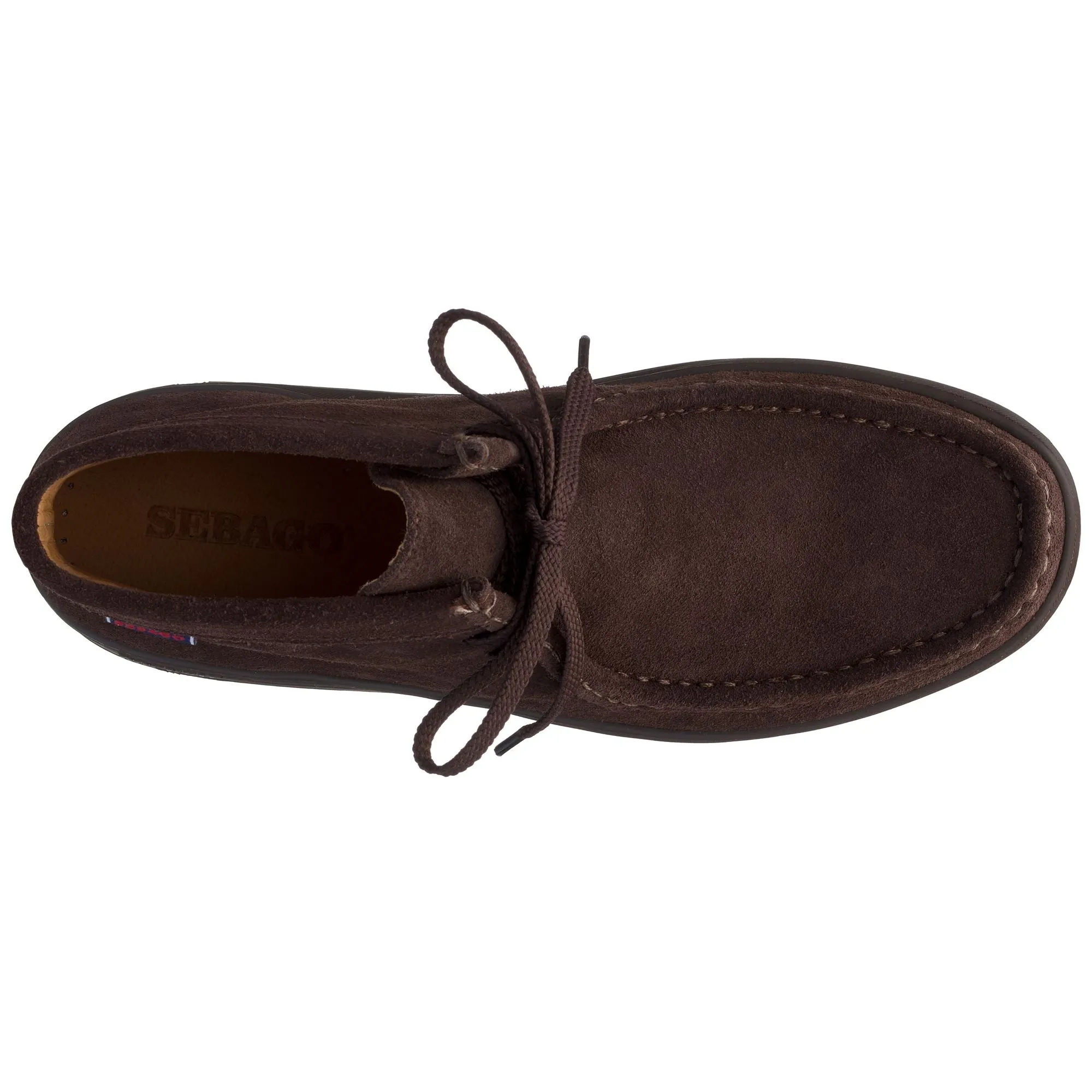 HARPER MID - Docksides - Moccasin - Man - TOTAL DK BROWN sold by Sebago product image thumbnail 4