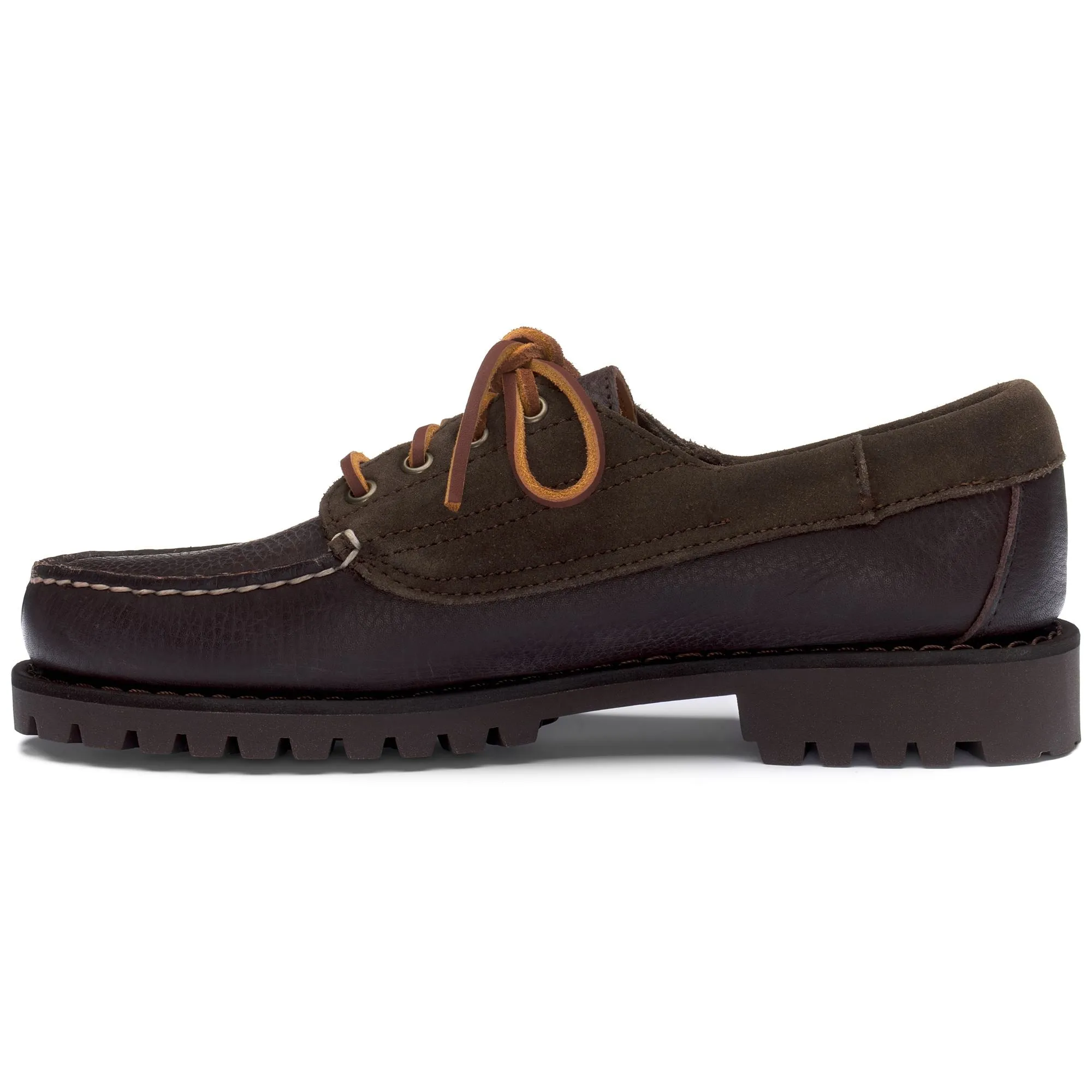 ASKOOK LUG SUEDE TUMB - Docksides - Moccasin - Man - DK BROWN-BROWN BRUNETTE sold by Sebago product image thumbnail 3