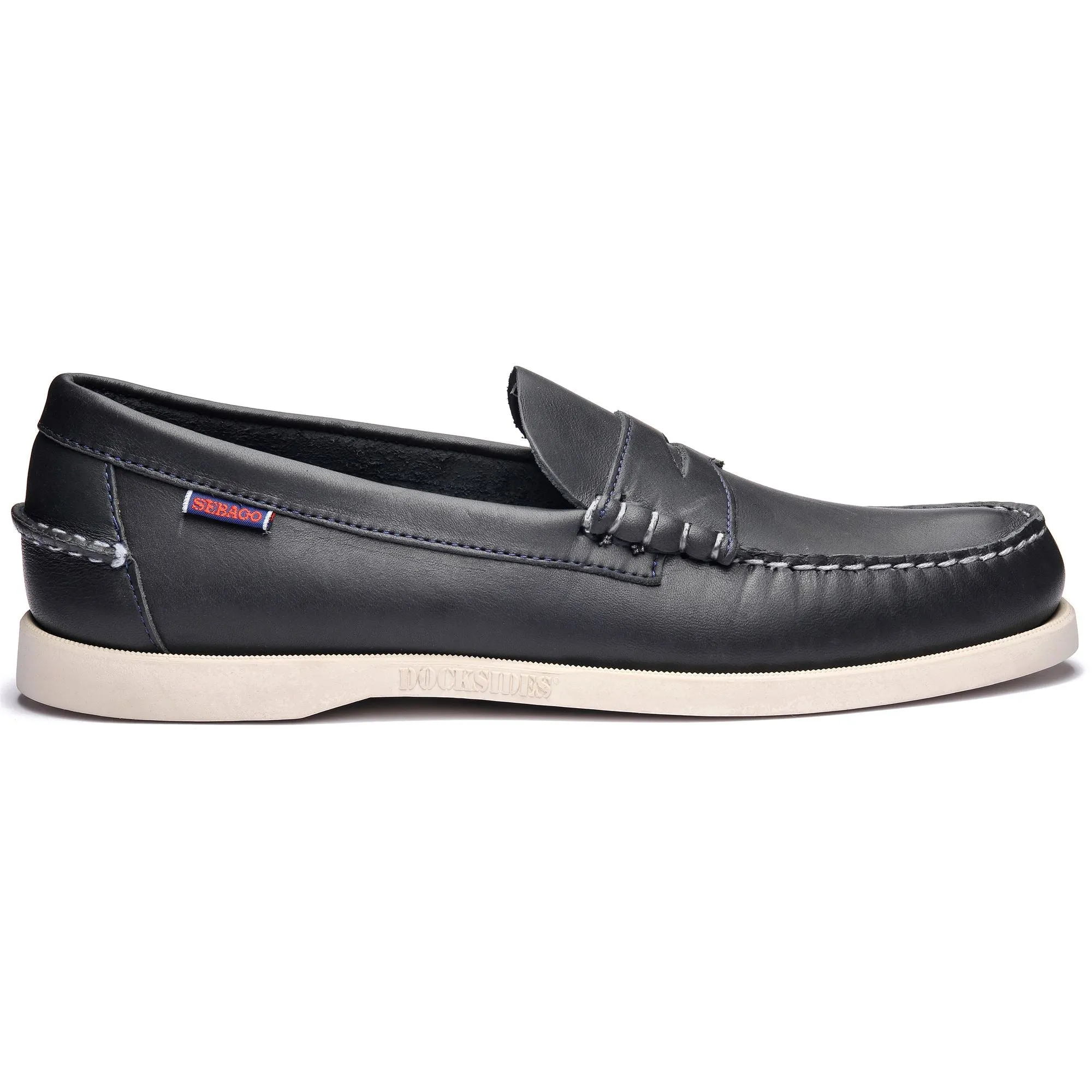 DOLPHIN - Docksides - Moccasin - Man - BLUE NAVY sold by Sebago