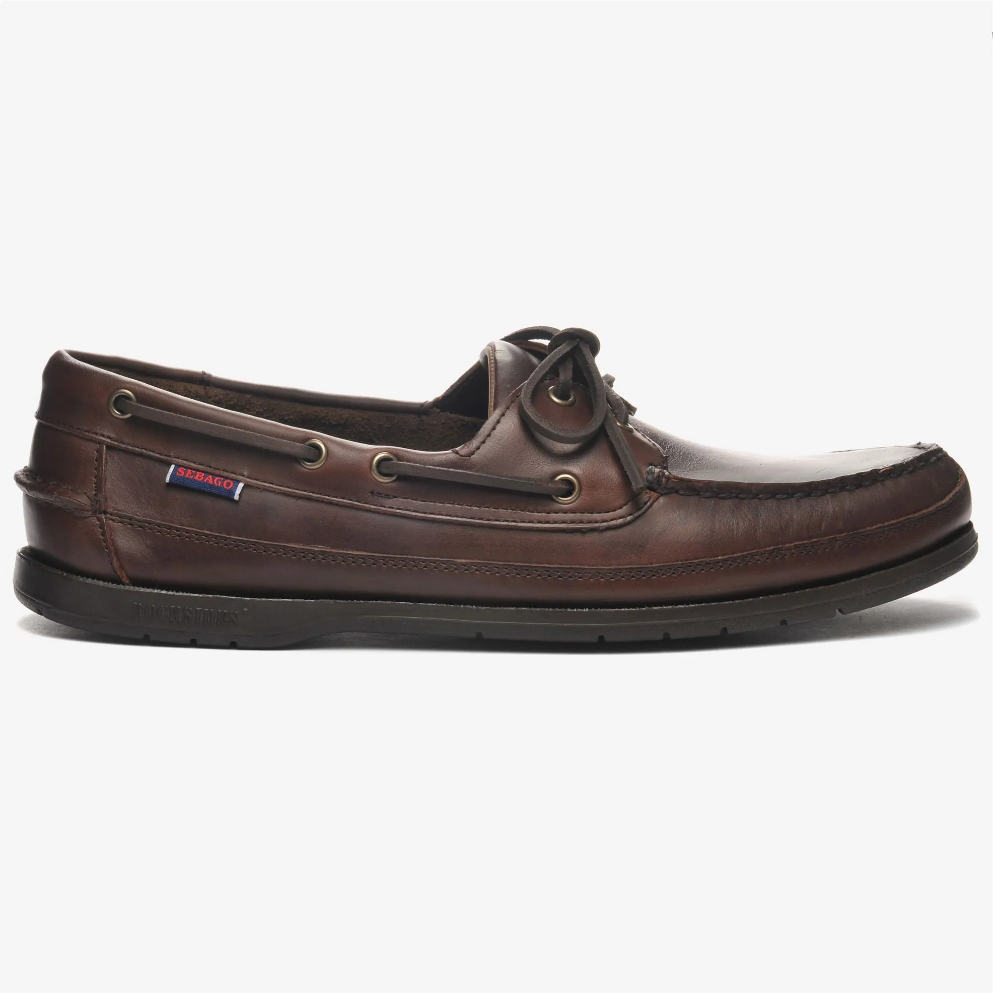 SCHOONER - Docksides - Moccasin - Man - DK BROWN-GUM sold by Sebago