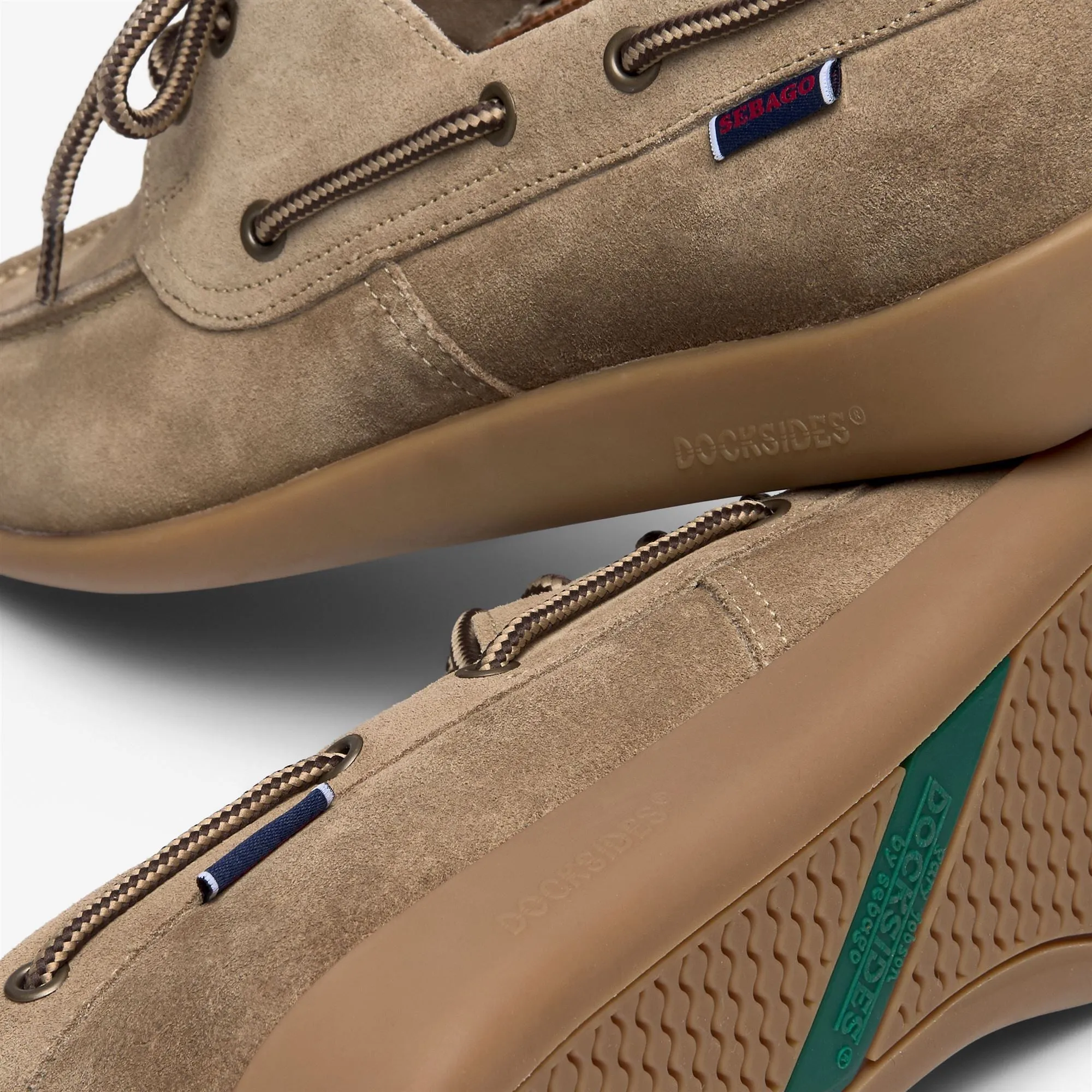 GARY JOBSON SUEDE - Moccasin - Loafers - Man - Grey taupe sold by Sebago product image thumbnail 5