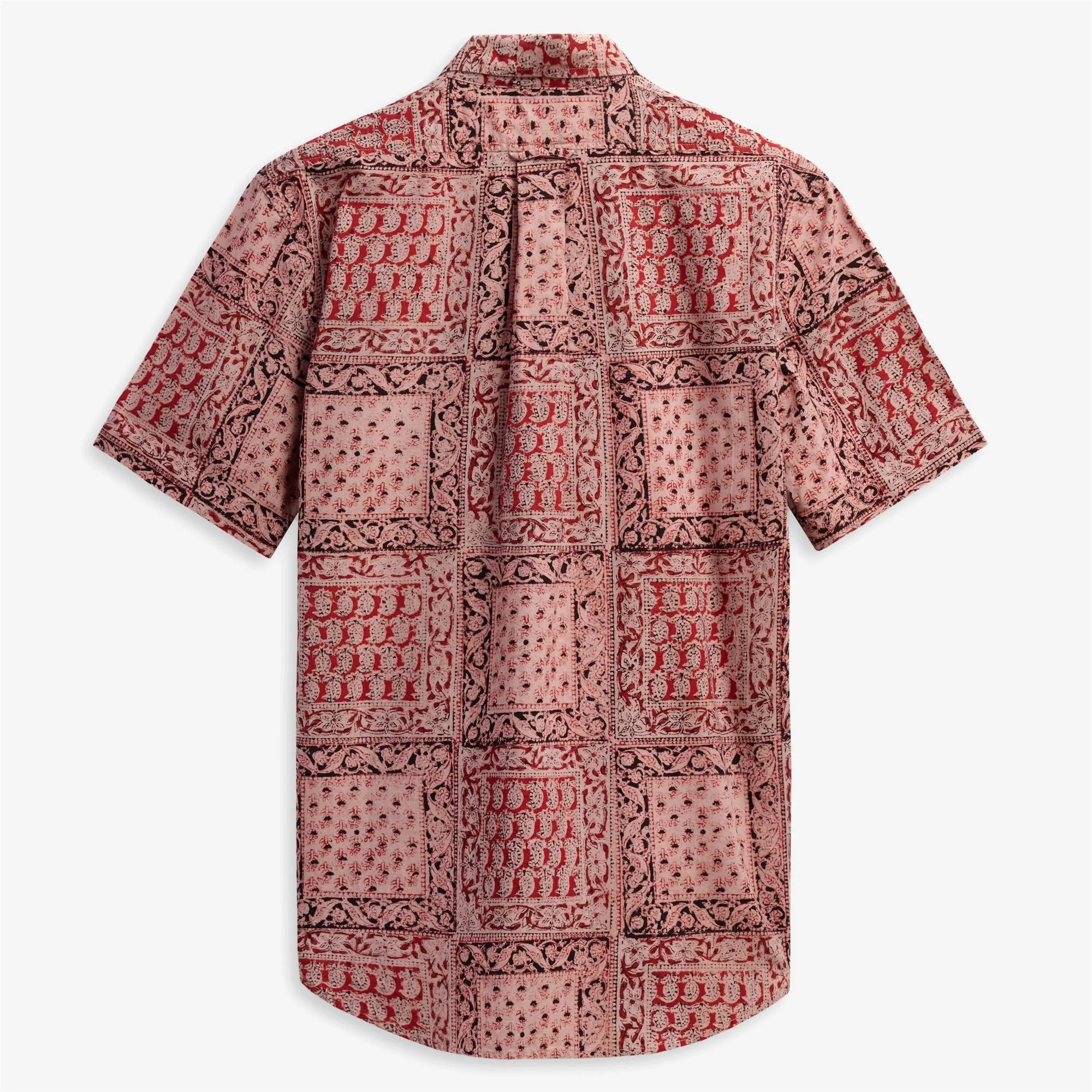 CROSSRIVER - SHIRTS - Casual - Unisex - FANCY ROSE BEIGE-RED-BLUE sold by Sebago product image thumbnail 2