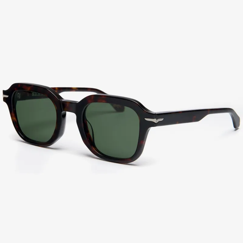 MADISON - Glasses - Sunglasses - Unisex - DARK HAVANA-GREEN sold by Sebago