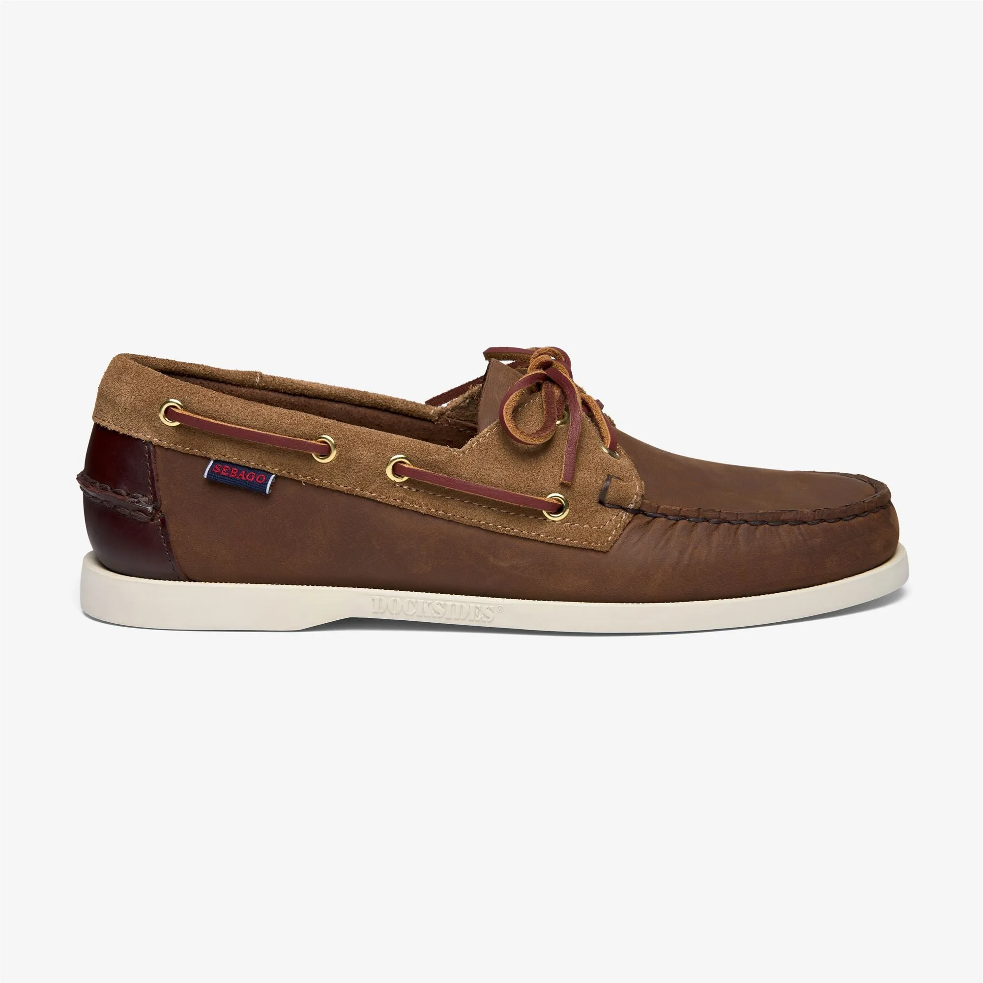 DOCKSIDES PORTLAND MIXED - Docksides - Mocassin - Man - BROWN-BROWN TAN sold by Sebago