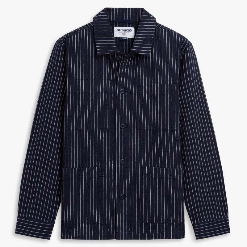 DORR STRIPES - Jackets - Mid - Unisex - BLUE-WHITE NATURAL made by Sebago