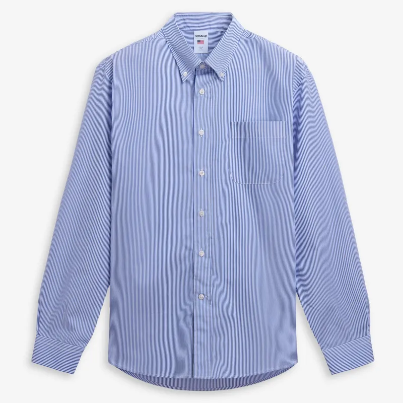 SHEEPSCOT - SHIRTS - CLASSIC - Unisex - ROYAL BLUE-WHITE sold by Sebago