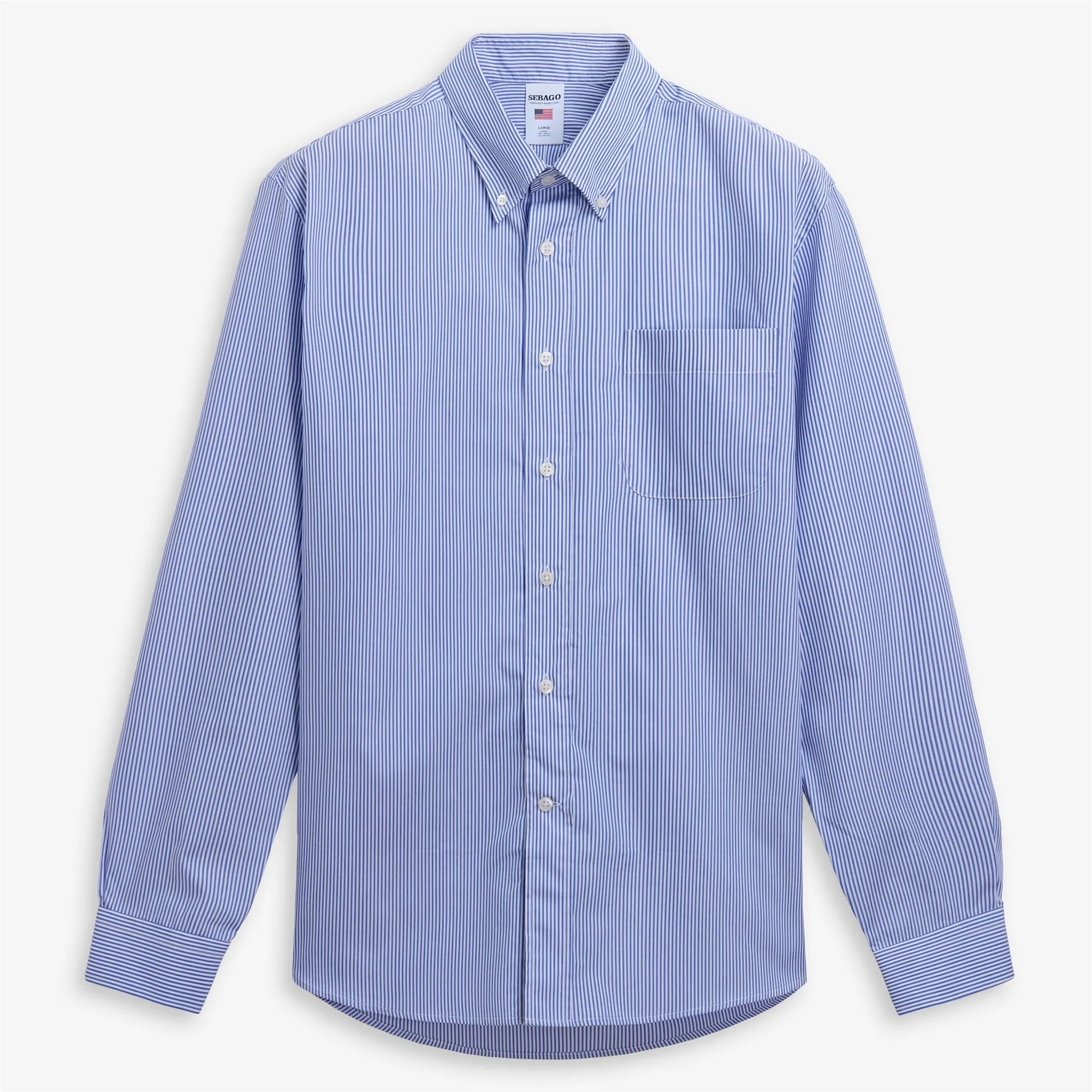 SHEEPSCOT - SHIRTS - CLASSIC - Unisex - ROYAL BLUE-WHITE sold by Sebago