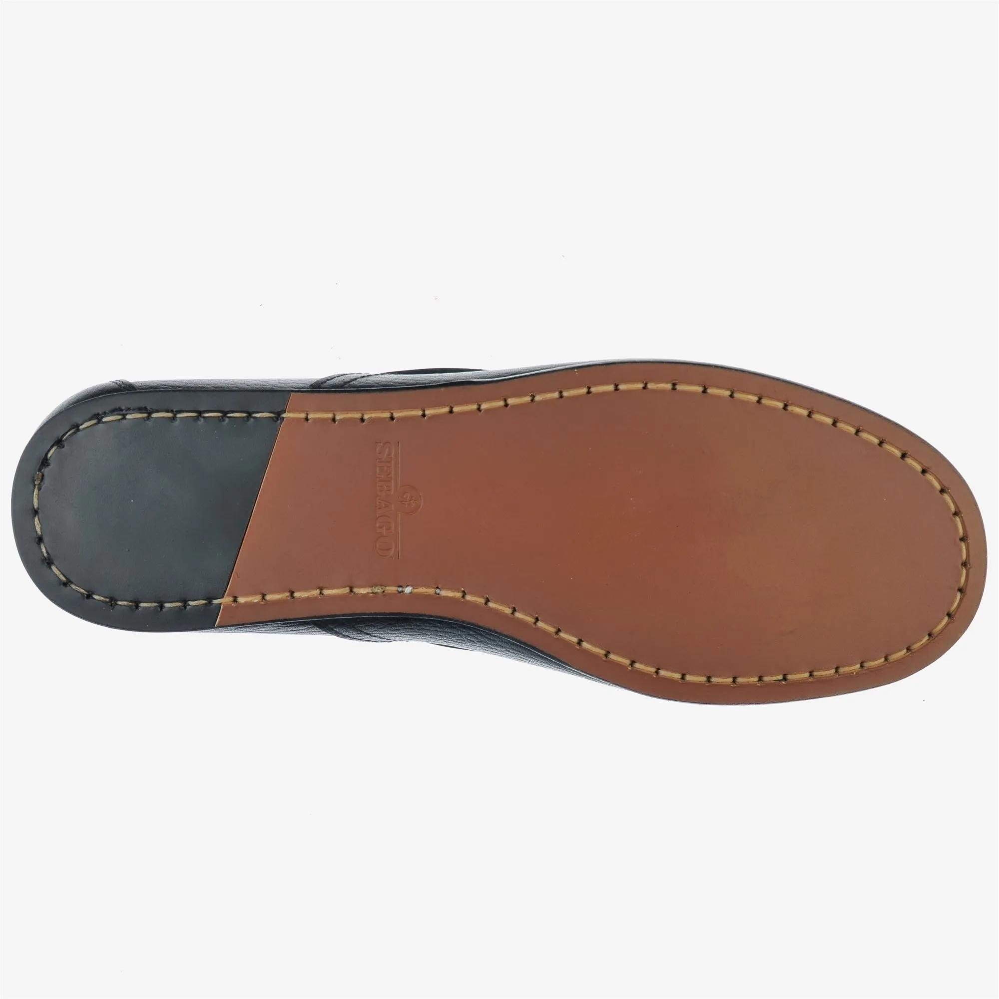 OWEN TUMBLED WOMAN - Docksides - Mocassin - Woman - Black sold by Sebago product image thumbnail 2