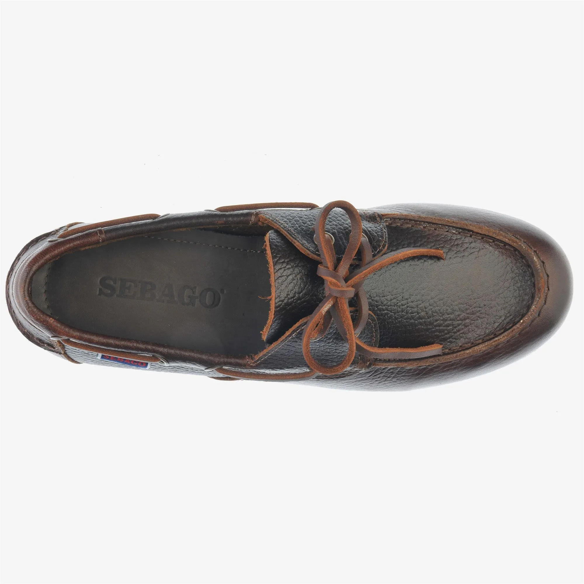 OWEN TUMBLED WOMAN - Docksides - Mocassin - Woman - Brown sold by Sebago product image thumbnail 4