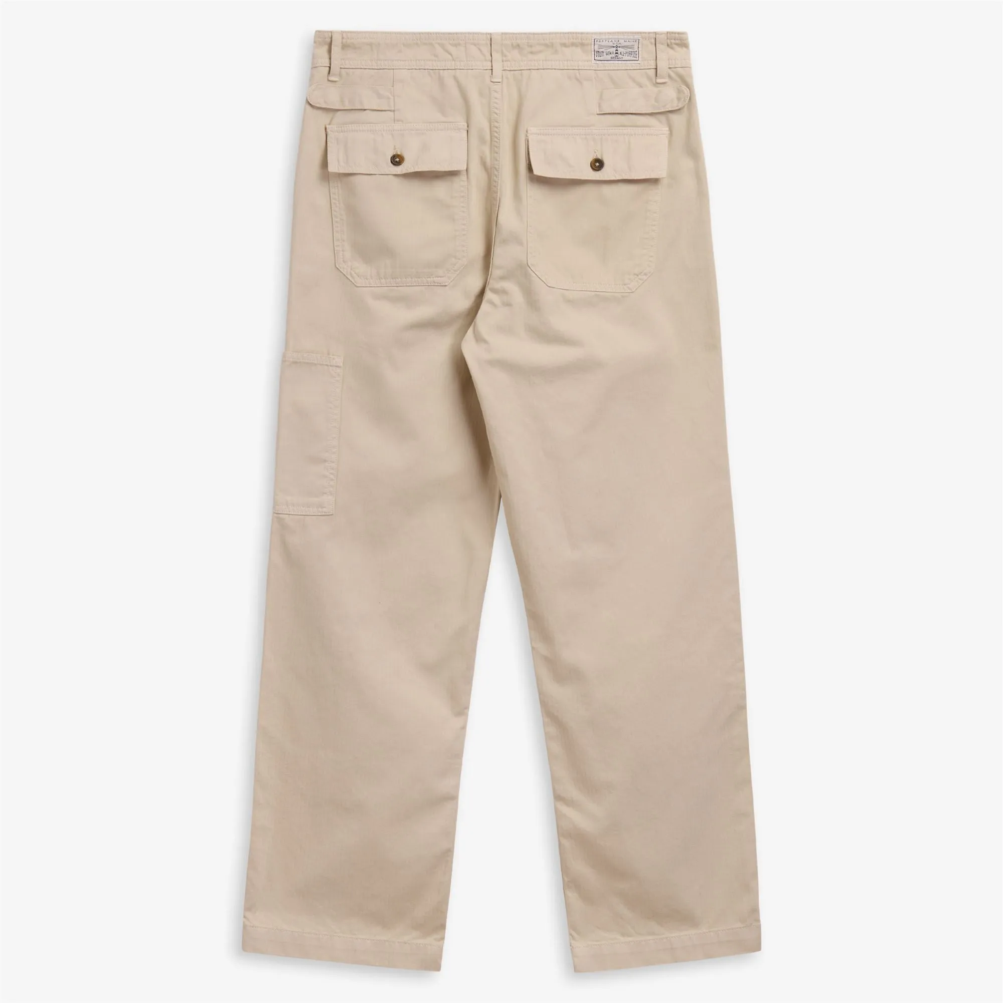 MILTON HERRINGBONE - Pants - Fatigue - Man - Beige Gesso sold by Sebago product image thumbnail 2