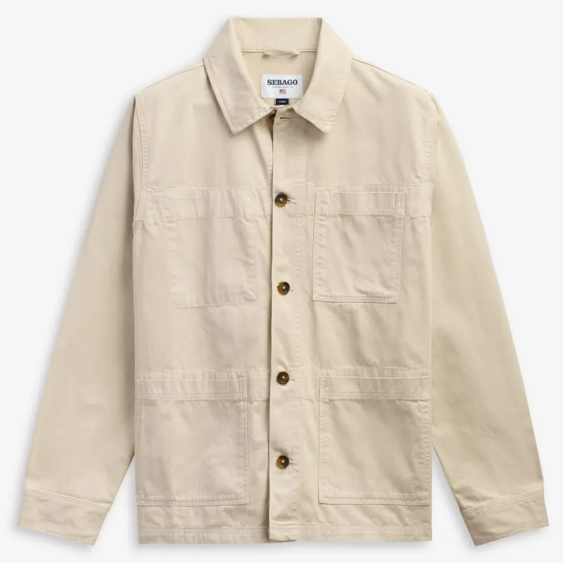 DORR HERRINGBONE - Jackets - Jacket - Unisex - BEIGE GESSO made by Sebago