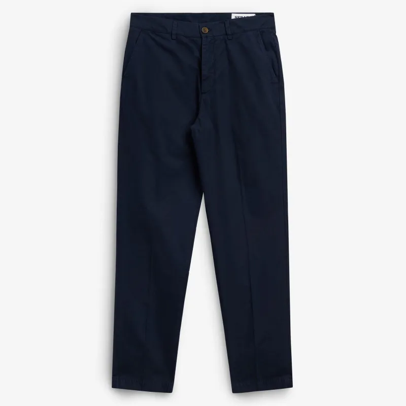 SASANOA - Pants - Chino - Man - Blue Dk sold by Sebago