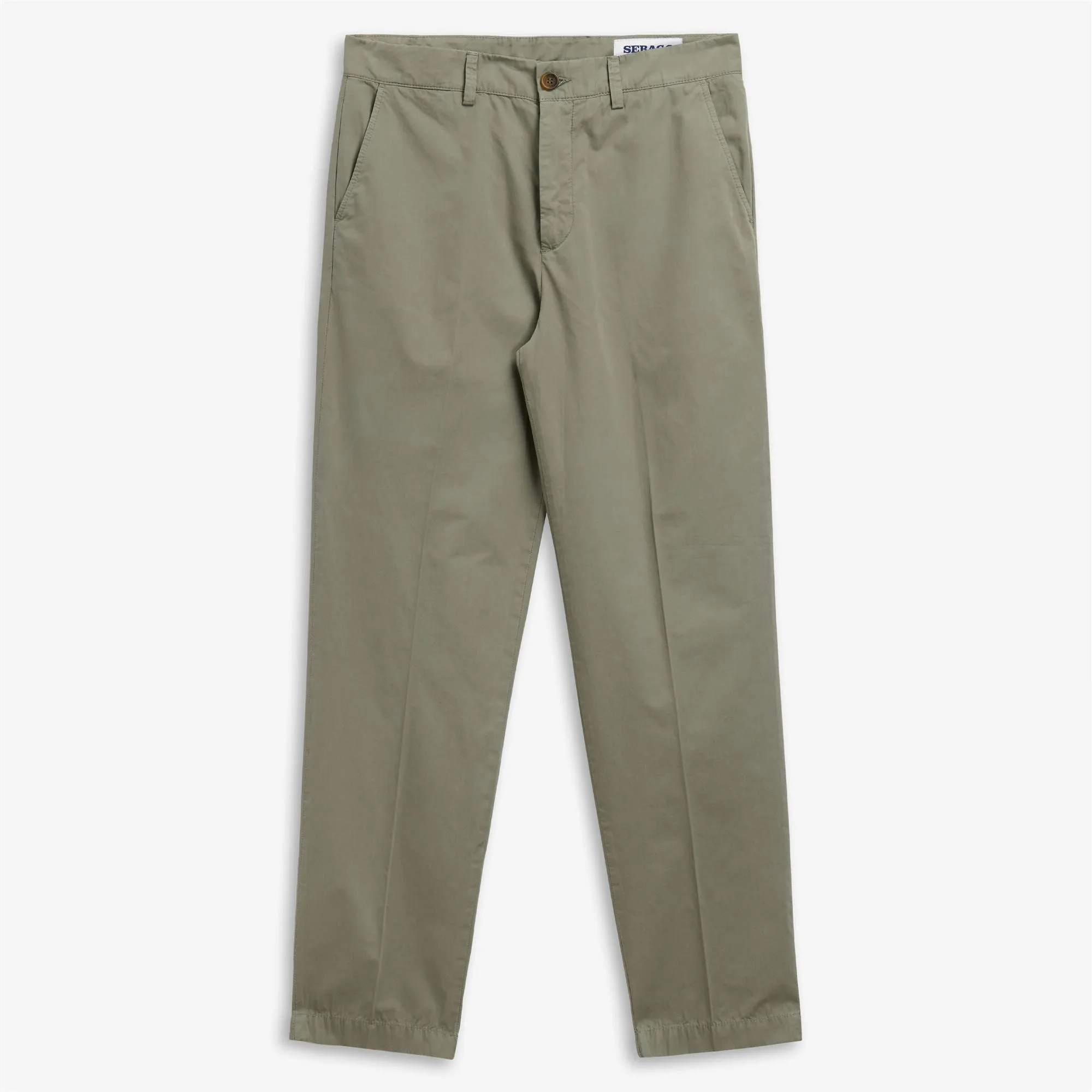 SASANOA - Pants - Chino - Man - Green Lichen sold by Sebago