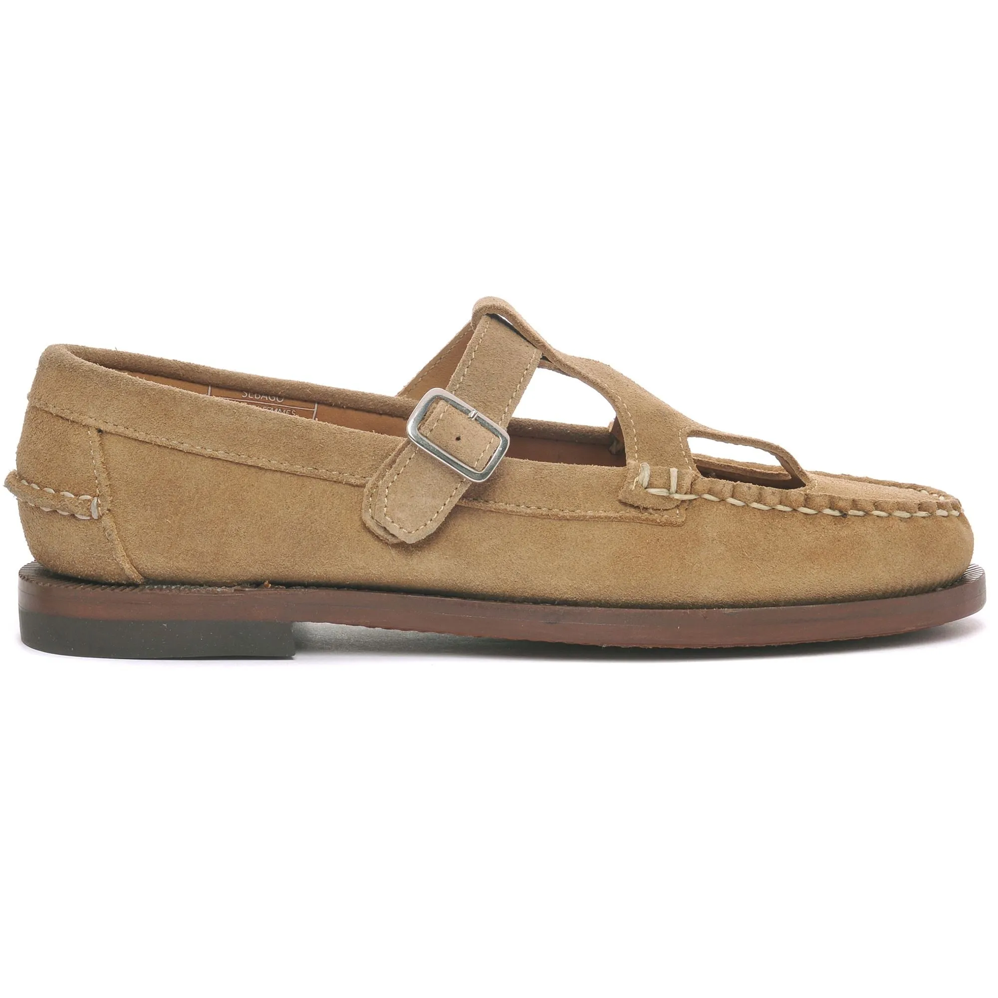 ANGELINA FLESHOUT WOMAN - Moc - Moccasin - Woman - FULL BEIGE CAMEL sold by Sebago