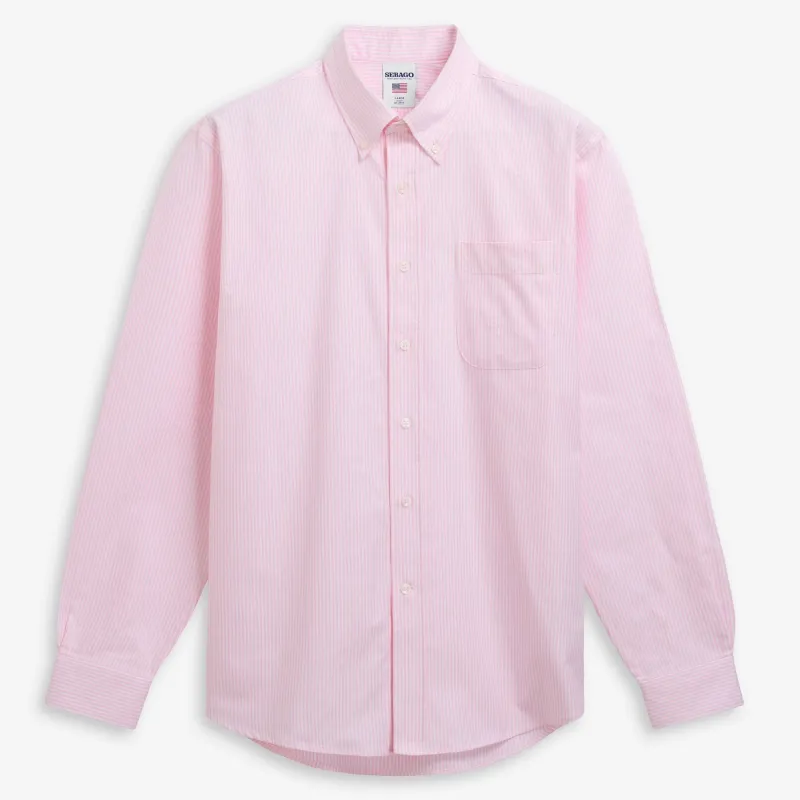 DOUBLING OX - Oxford - No label - Man, woman - Warm pink- white made by Sebago
