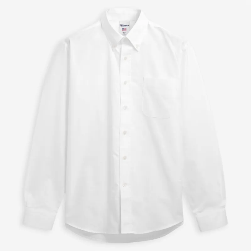WHALEBACK OX - SHIRTS - Oxford - Unisex - WHITE made by Sebago