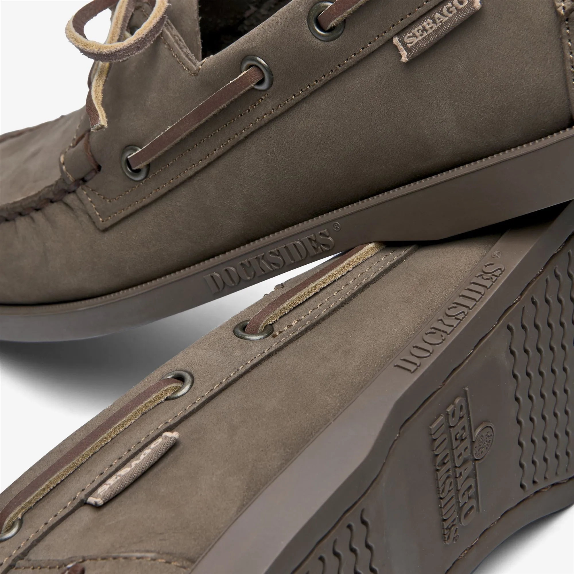 DOCKSIDES PORTLAND NUBUCK - Docksides - Mocassin - Man - TOTAL BARK sold by Sebago product image thumbnail 5