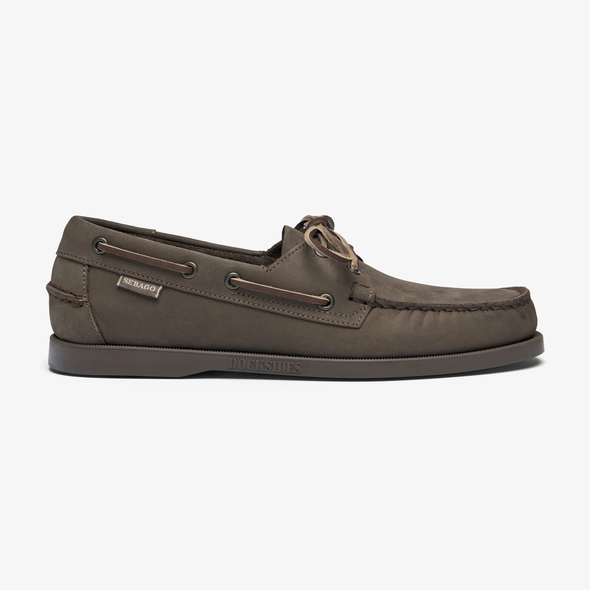 DOCKSIDES PORTLAND NUBUCK - Docksides - Mocassin - Man - TOTAL BARK sold by Sebago