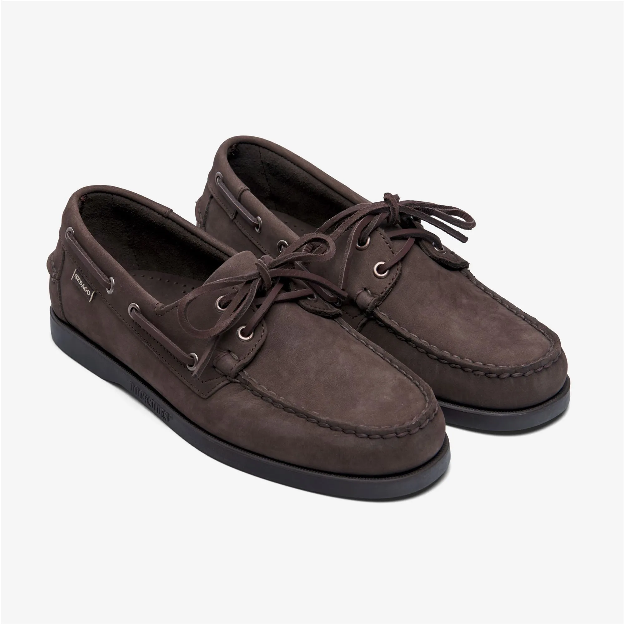 DOCKSIDES PORTLAND NUBUCK - Docksides - Mocassin - Man - TOTAL BROWN CHOCOLATE sold by Sebago product image thumbnail 2