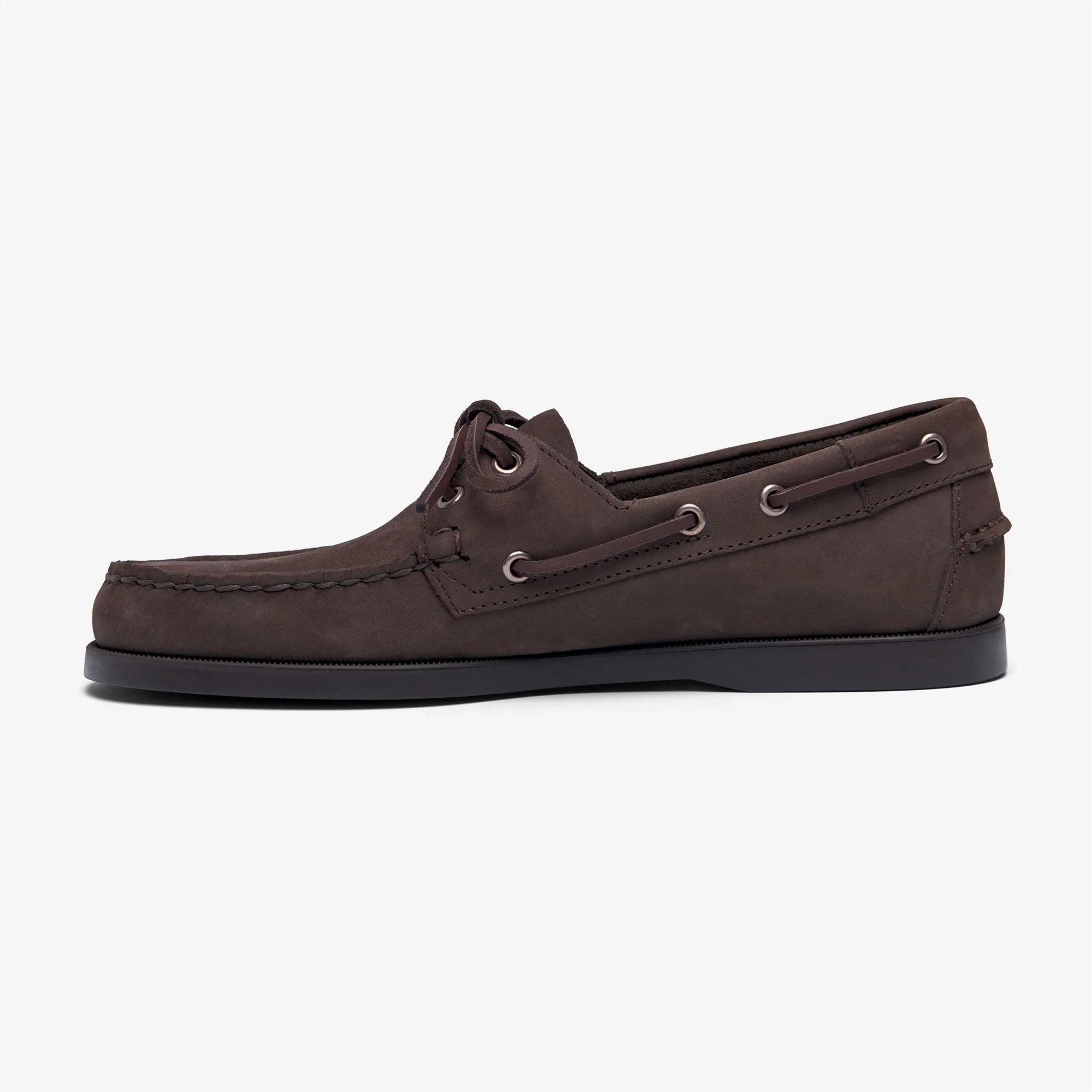 DOCKSIDES PORTLAND NUBUCK - Docksides - Mocassin - Man - TOTAL BROWN CHOCOLATE sold by Sebago product image thumbnail 3