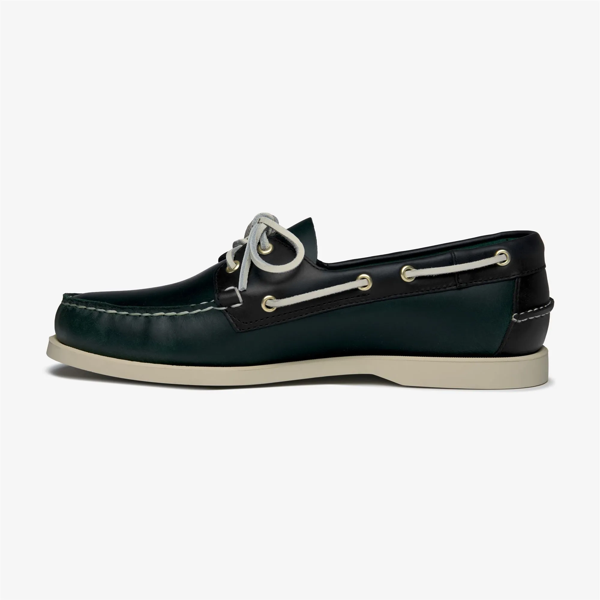 DOCKSIDES PORTLAND WAXED - Docksides - Mocassin - Man - GREEN FOREST-BLUE NAVY sold by Sebago product image thumbnail 3