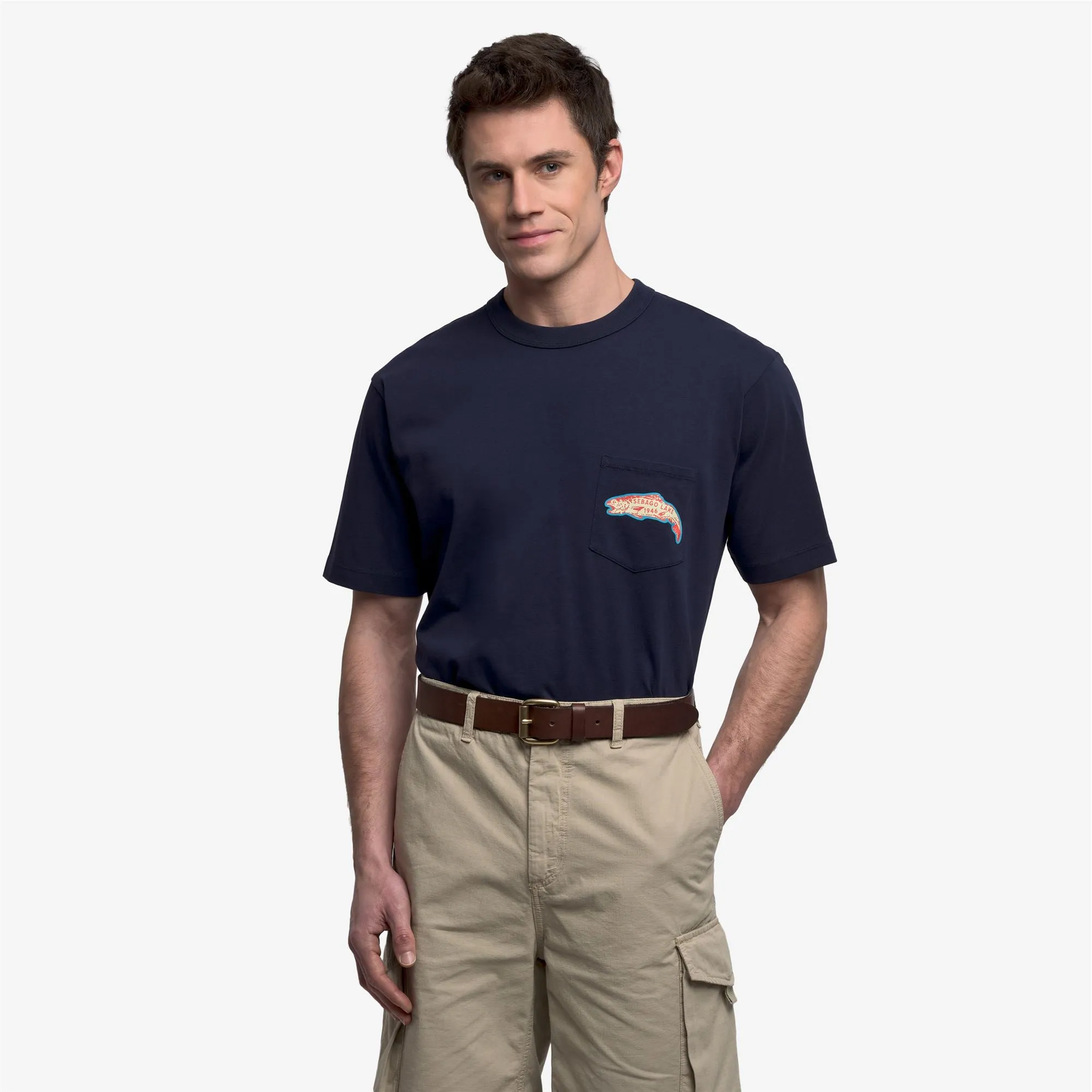 EASTLAKE - T-ShirtsTop - T-Shirt - Unisex - BLUE DK sold by Sebago product image thumbnail 4