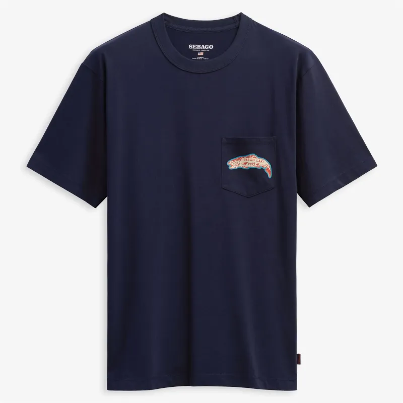 EASTLAKE - T-ShirtsTop - T-Shirt - Unisex - BLUE DK sold by Sebago