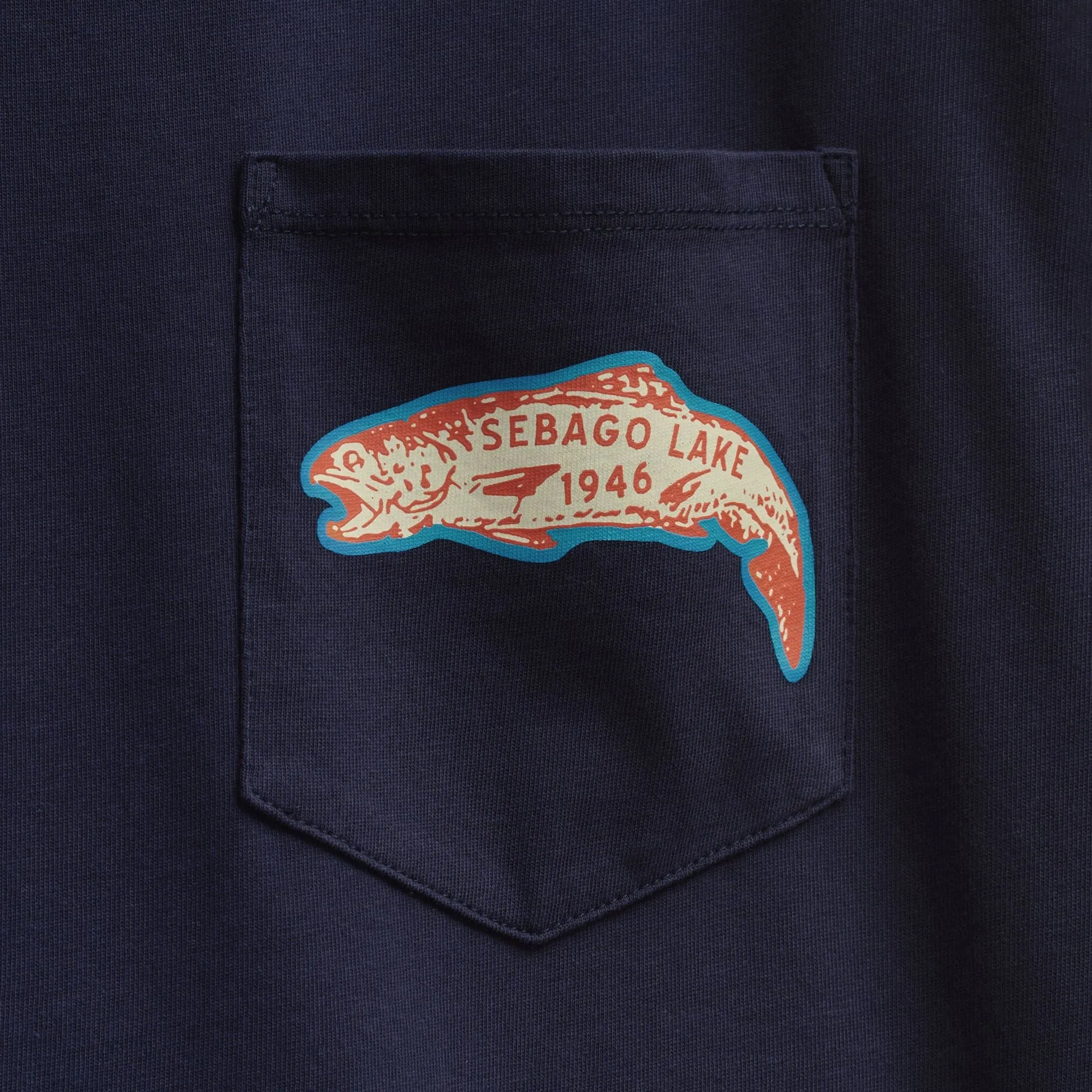 EASTLAKE - T-ShirtsTop - T-Shirt - Unisex - BLUE DK sold by Sebago product image thumbnail 3