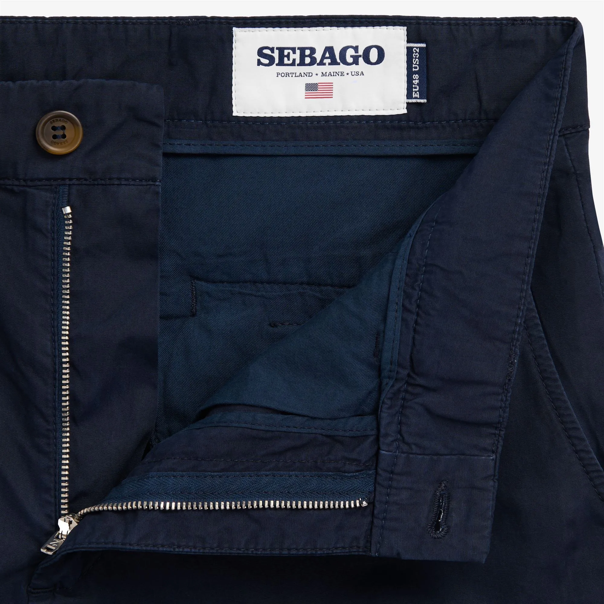 SASANOA SHORT - Shorts - Chino - Man - Blue Dk sold by Sebago product image thumbnail 3