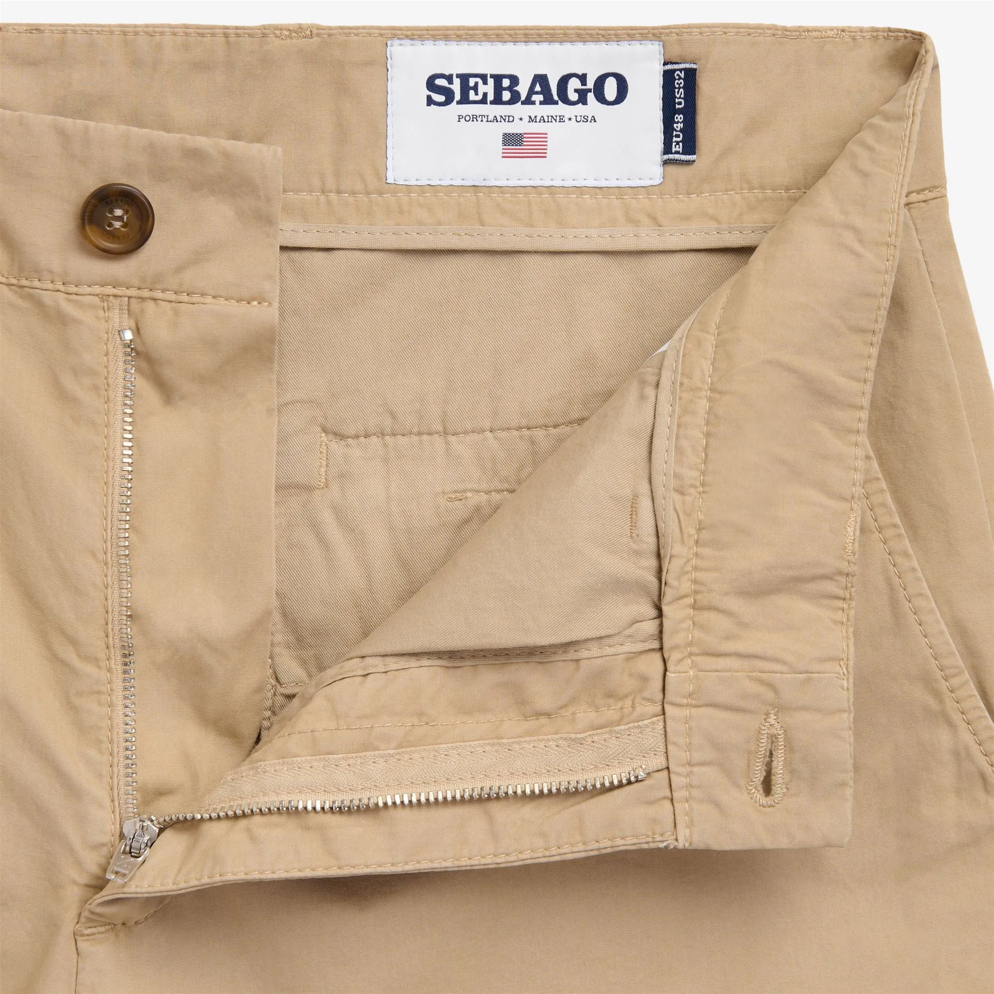 SASANOA SHORT - Shorts - Chino - Man - Beige Laurel sold by Sebago product image thumbnail 3