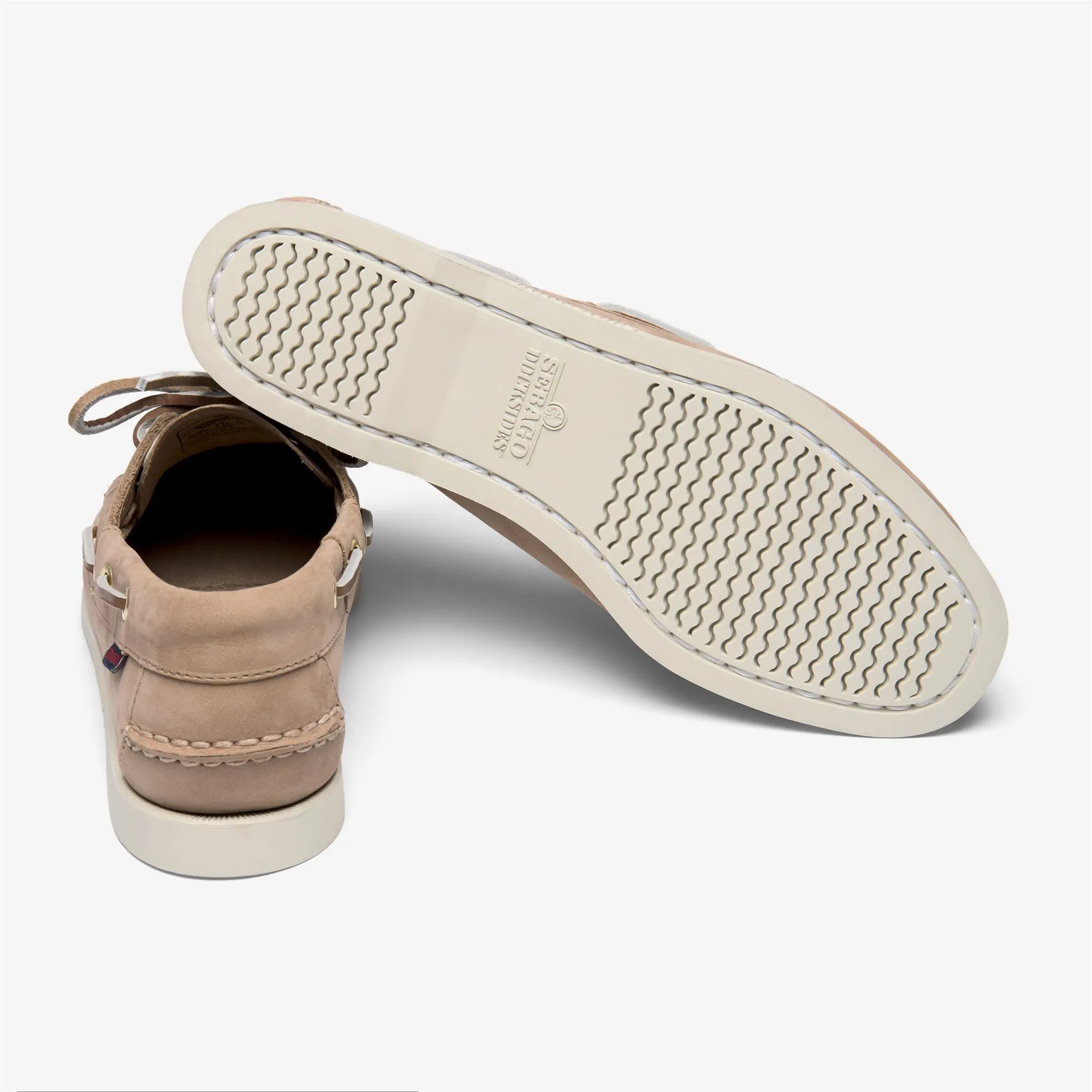 DOCKSIDES PORTLAND NUBUCK WOMAN - Docksides - Mocassin - Woman - BEIGE CAMEL sold by Sebago product image thumbnail 4