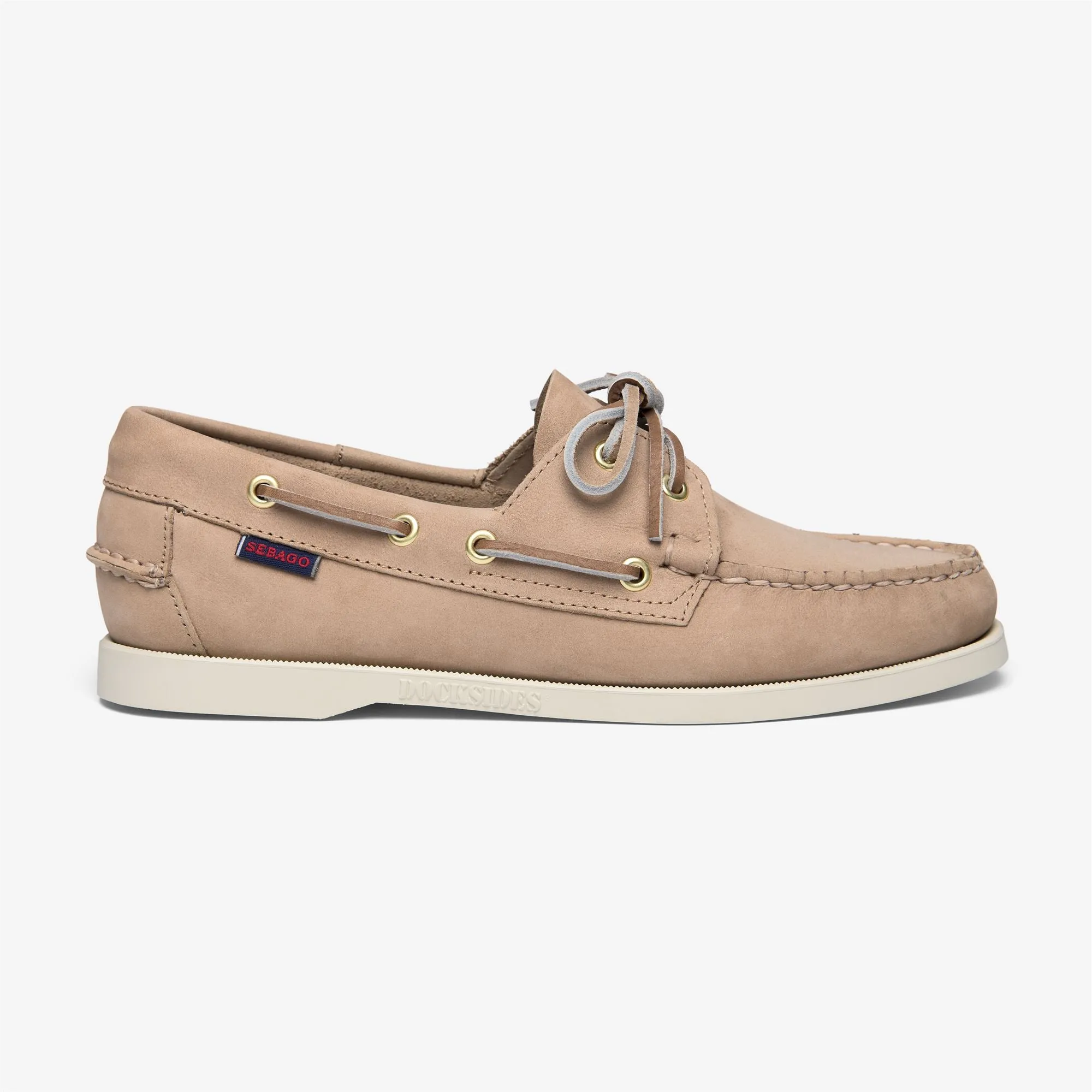 DOCKSIDES PORTLAND NUBUCK WOMAN - Docksides - Mocassin - Woman - BEIGE CAMEL sold by Sebago