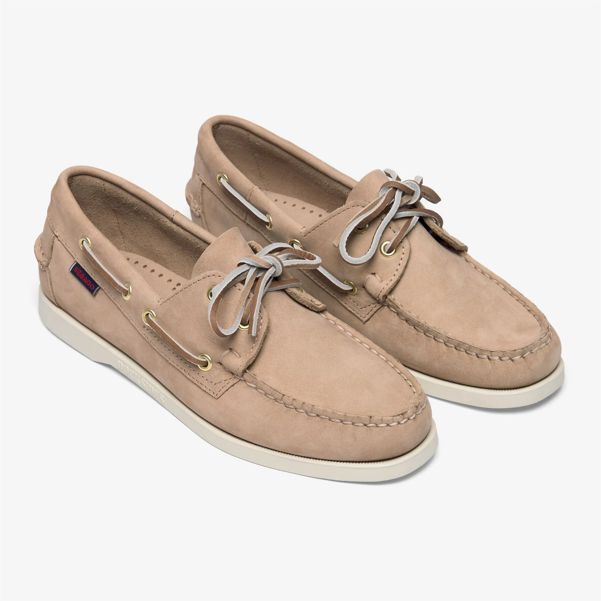 DOCKSIDES PORTLAND NUBUCK WOMAN - Docksides - Mocassin - Woman - BEIGE CAMEL sold by Sebago product image thumbnail 2