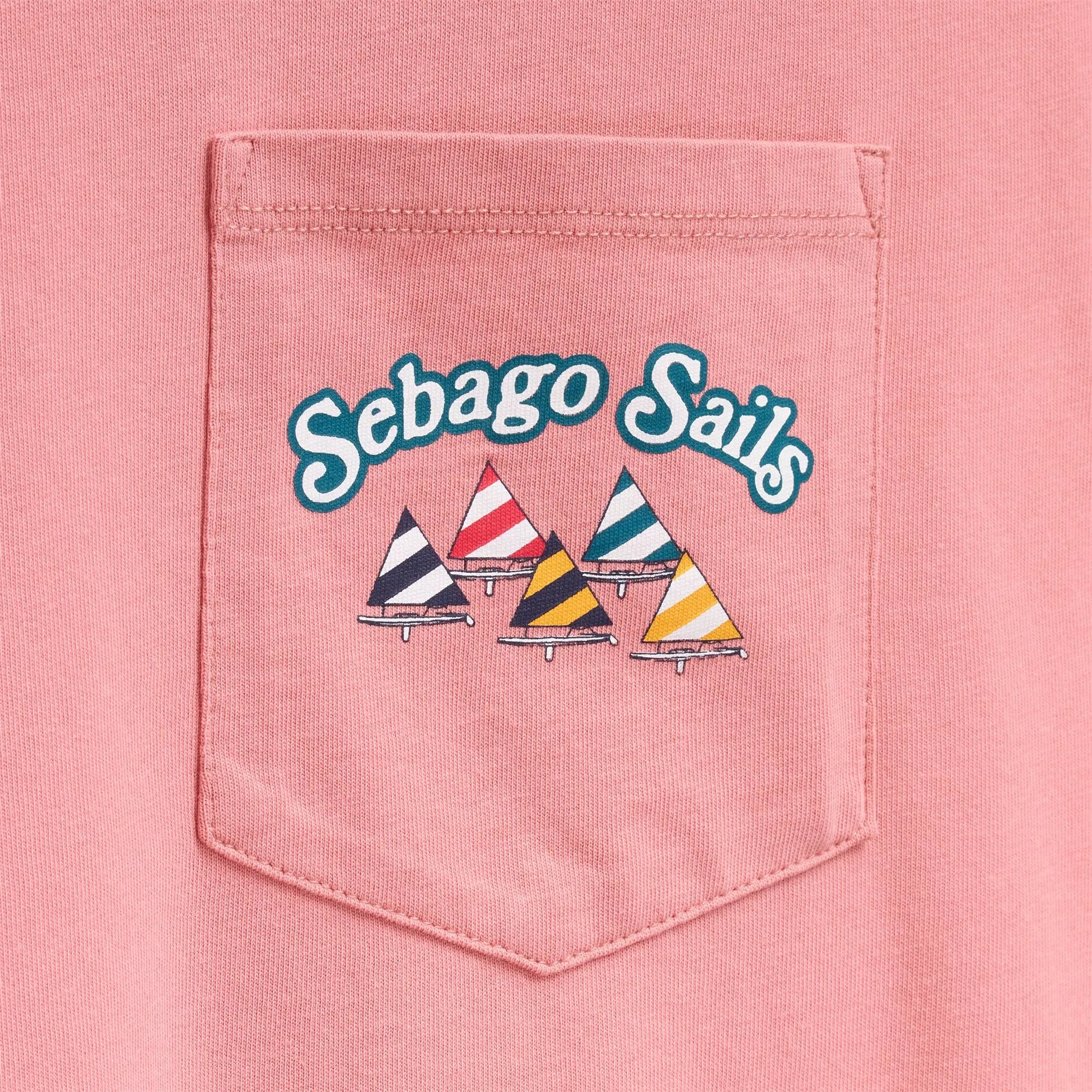 SEBAGOSAILS - T-ShirtsTop - T-Shirt - Unisex - PINK LOBSTER sold by Sebago product image thumbnail 3