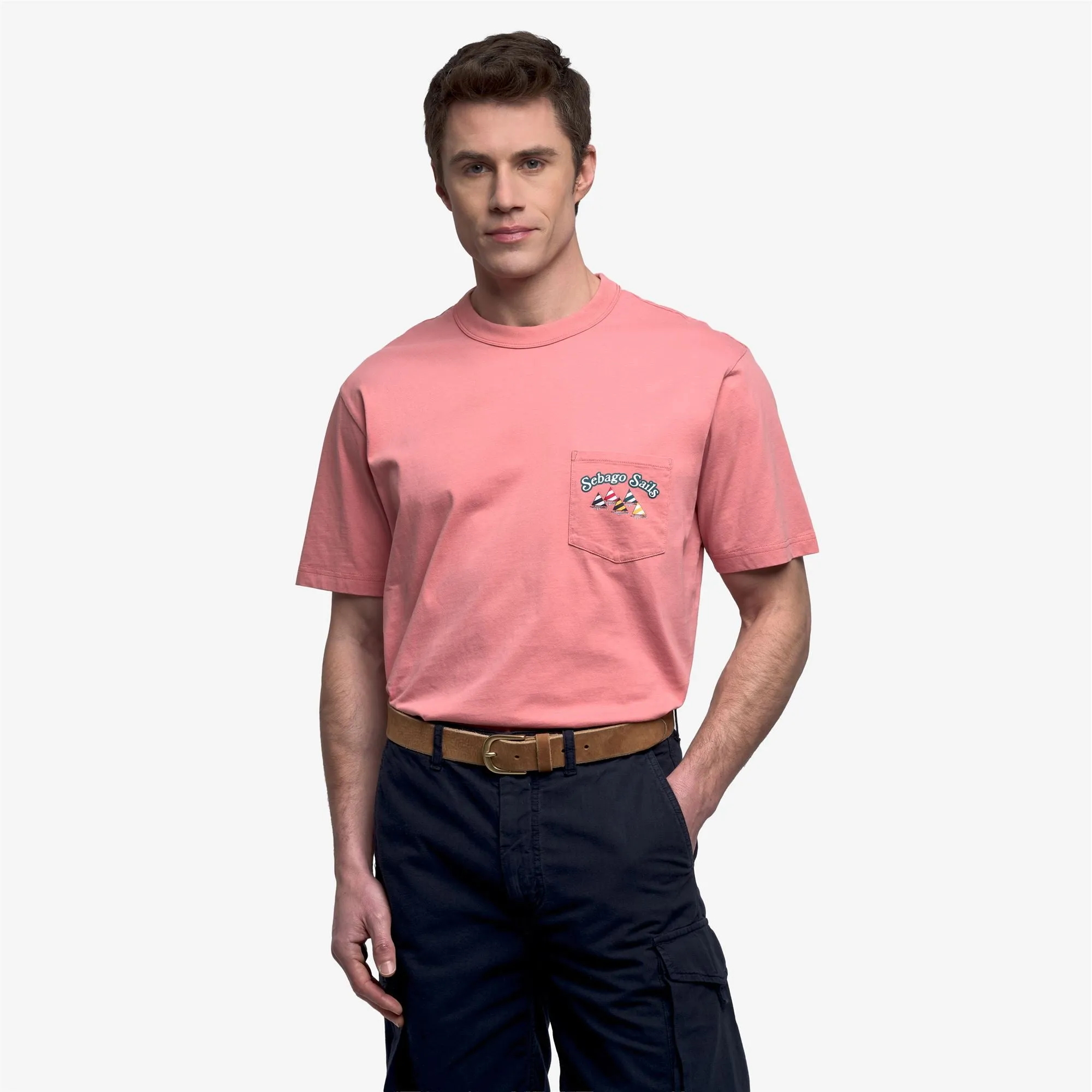 SEBAGOSAILS - T-ShirtsTop - T-Shirt - Unisex - PINK LOBSTER sold by Sebago product image thumbnail 4