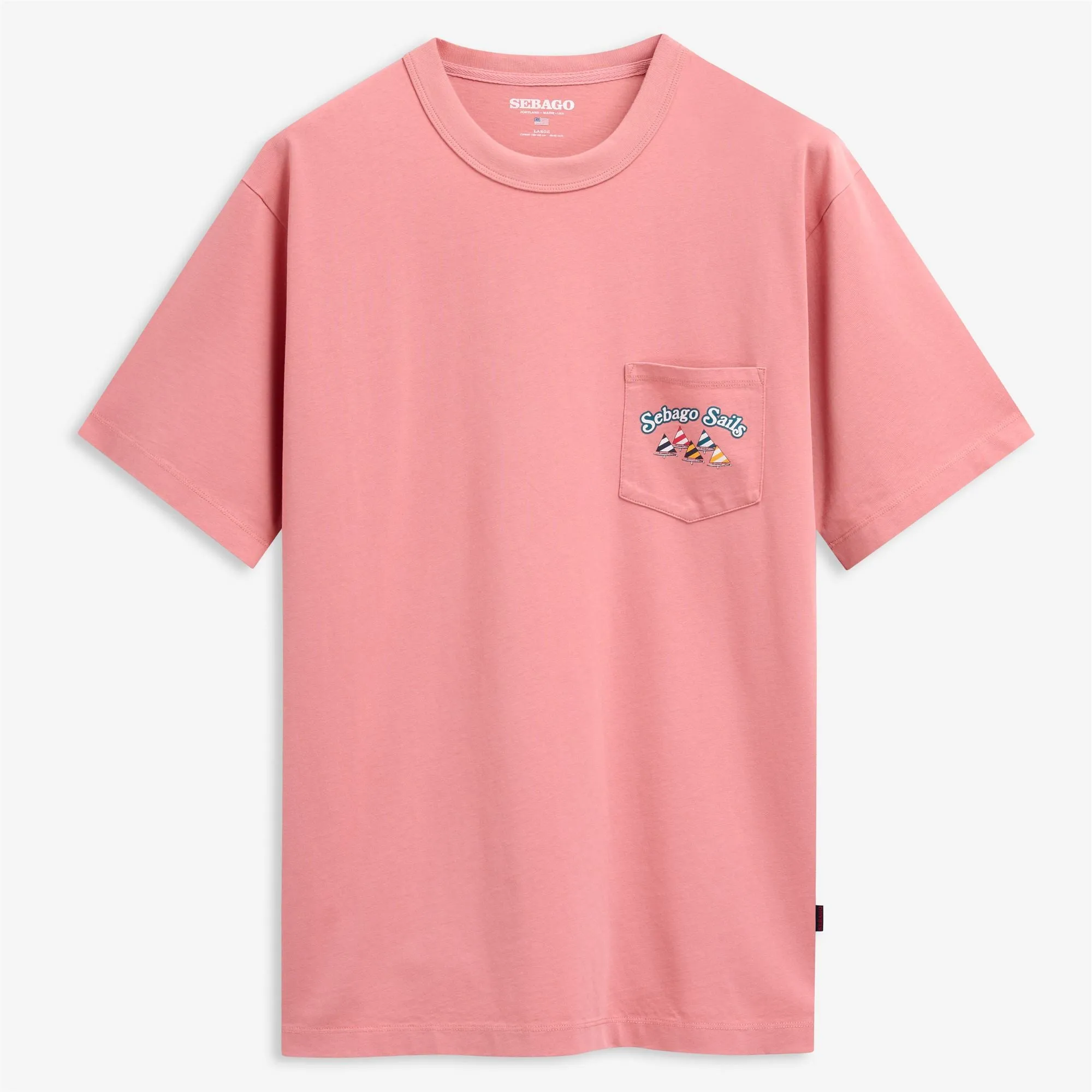 SEBAGOSAILS - T-ShirtsTop - T-Shirt - Unisex - PINK LOBSTER sold by Sebago