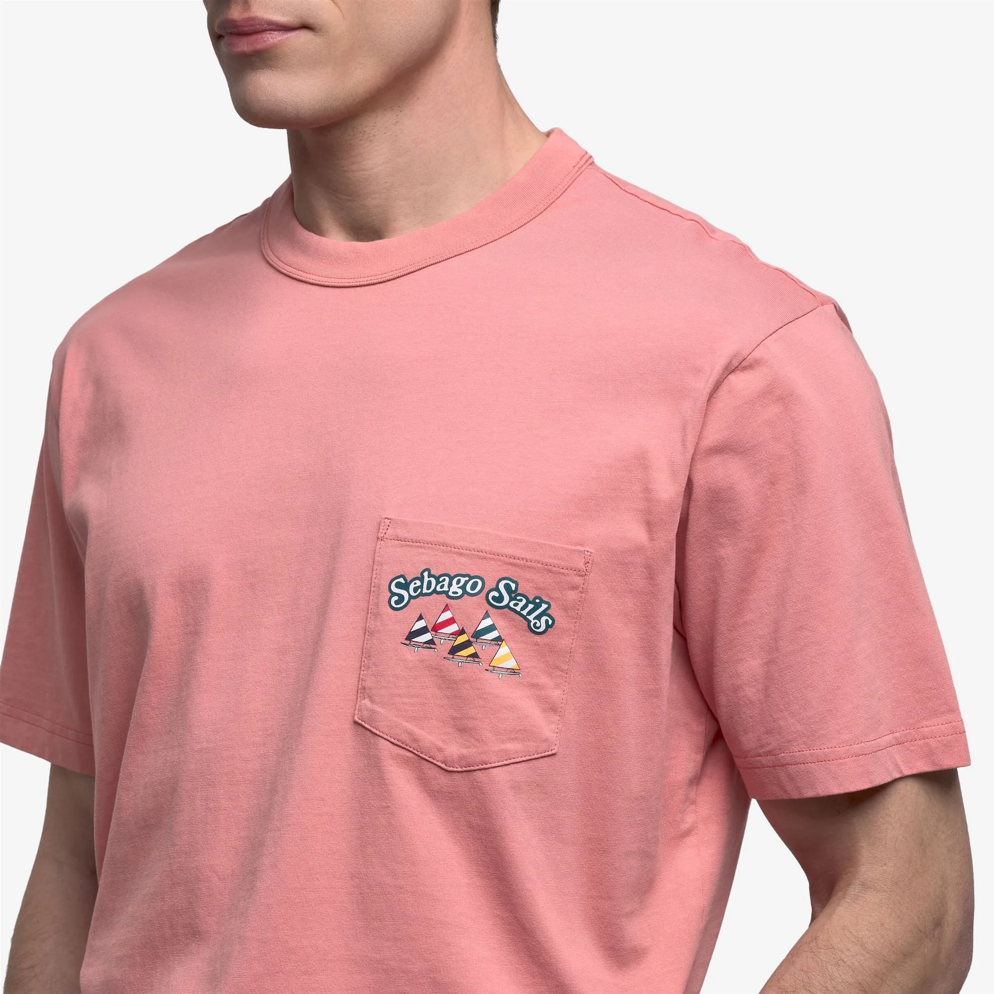 SEBAGOSAILS - T-ShirtsTop - T-Shirt - Unisex - PINK LOBSTER sold by Sebago product image thumbnail 5