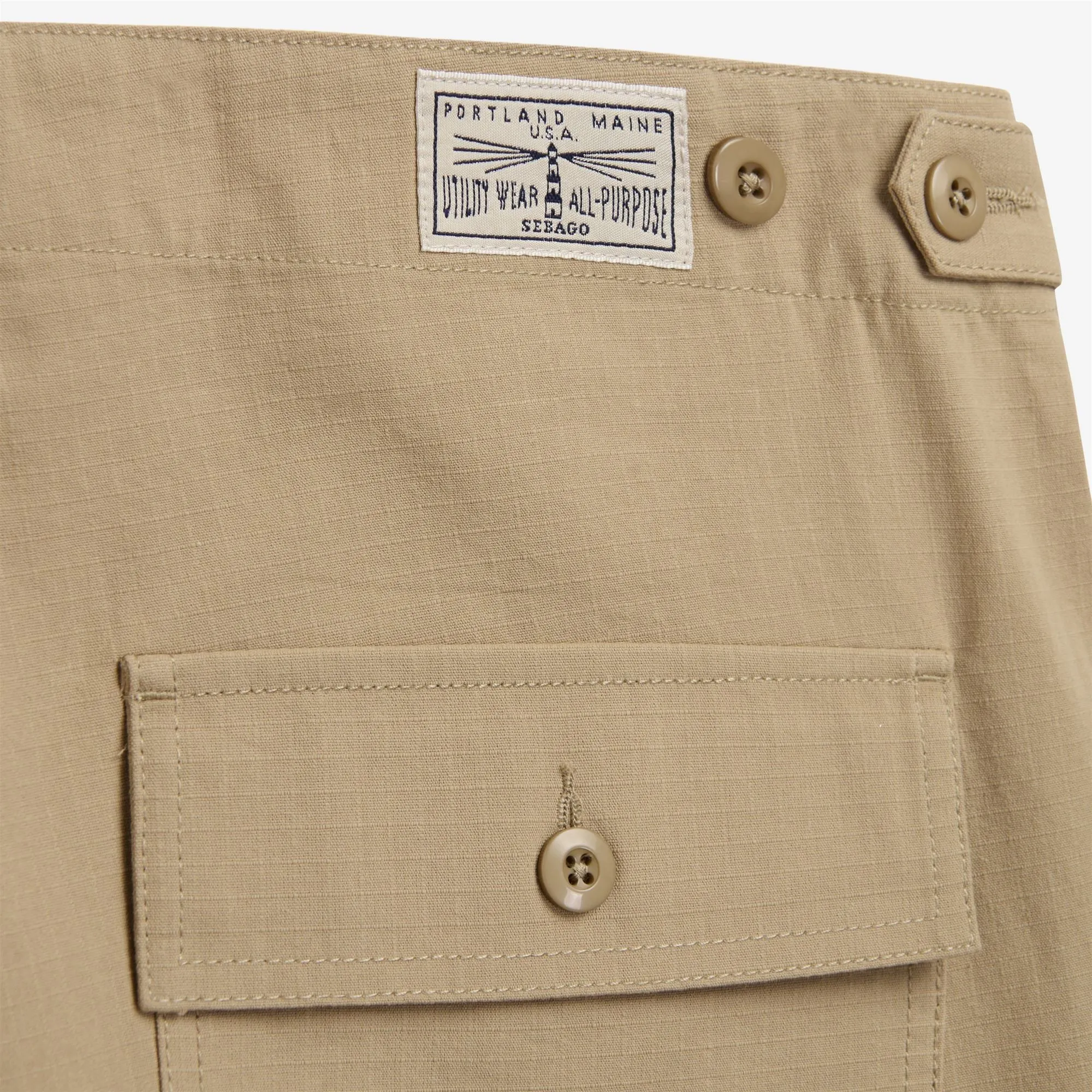 MILTON SHORT - Shorts - FATIGUE - Man - BEIGE STARFISH sold by Sebago product image thumbnail 3