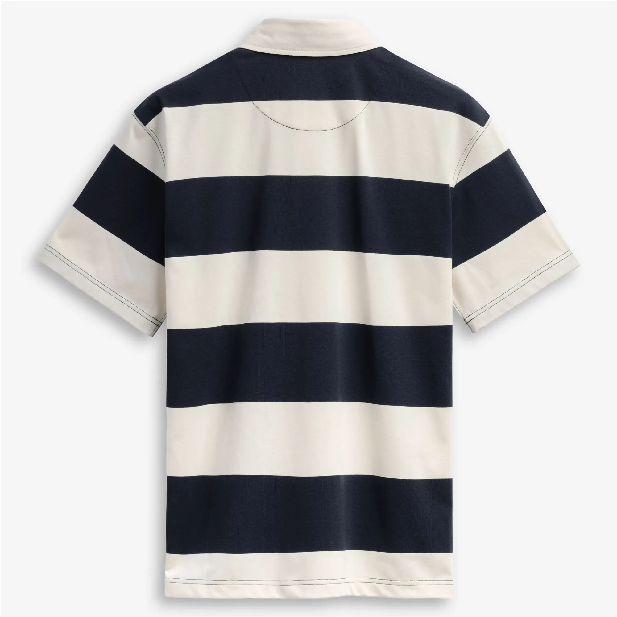 CAMPBELL SS - Polo Shirts - Polo - Unisex - WHITE NATURAL-BLUE sold by Sebago product image thumbnail 2
