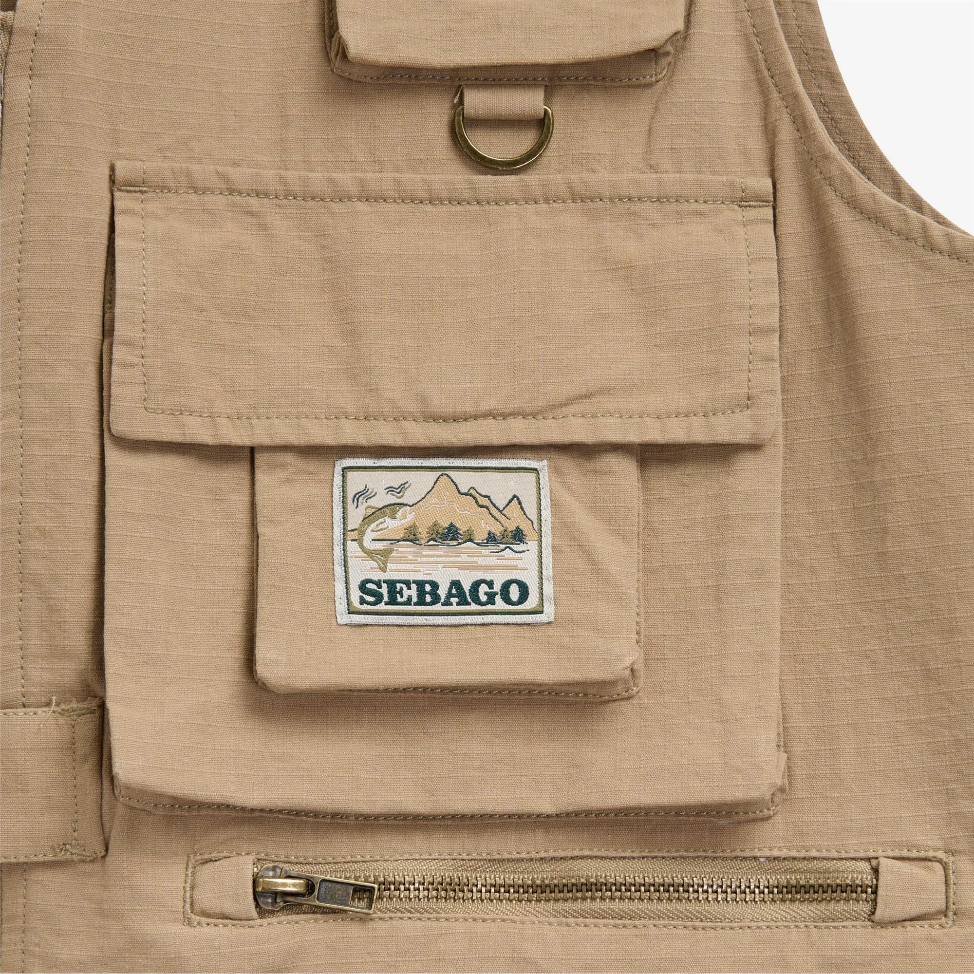DOWNEASTER - Jackets - Vest - Unisex - BEIGE STARFISH sold by Sebago product image thumbnail 4