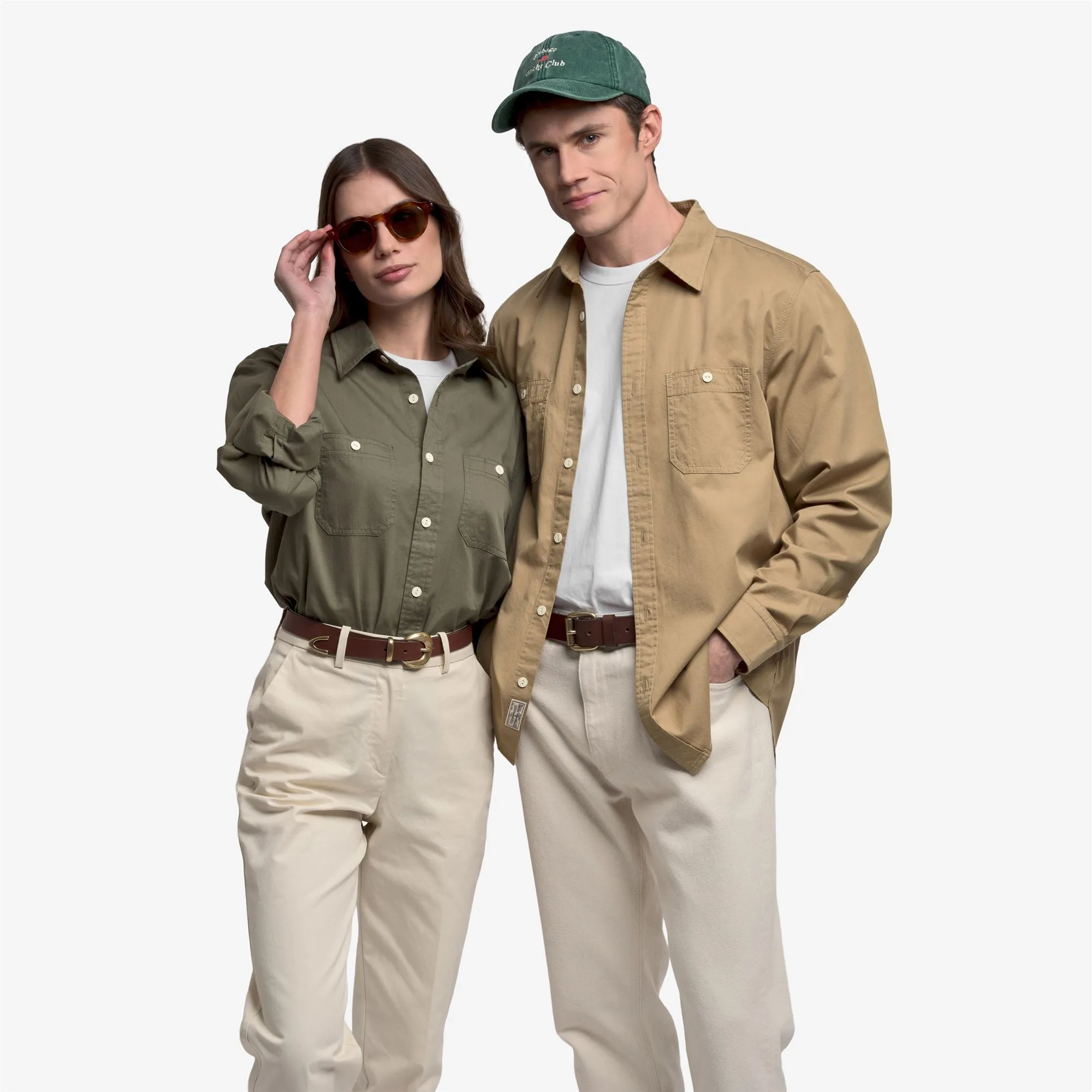 MOLUNKUS - SHIRTS - Casual - Unisex - BEIGE LAUREL sold by Sebago product image thumbnail 3