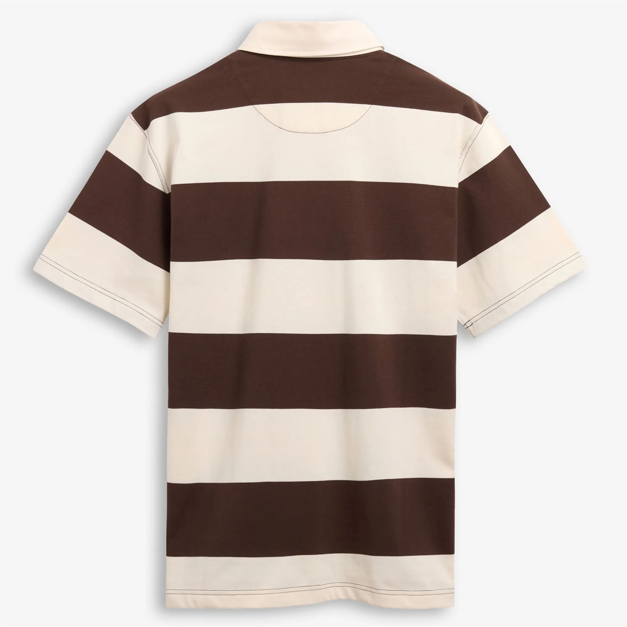 CAMPBELL SS - Polo Shirts - Polo - Unisex - WHITE NATURAL- BROWN sold by Sebago product image thumbnail 2