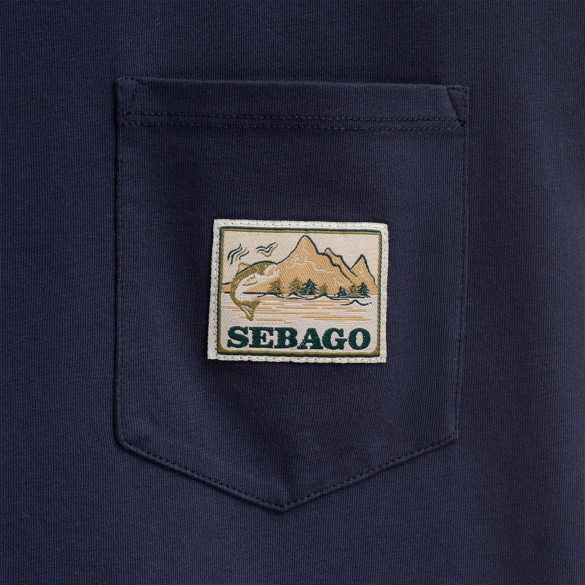 UNIONRIVER - T-ShirtsTop - T-Shirt - Unisex - BLUE DK sold by Sebago product image thumbnail 3