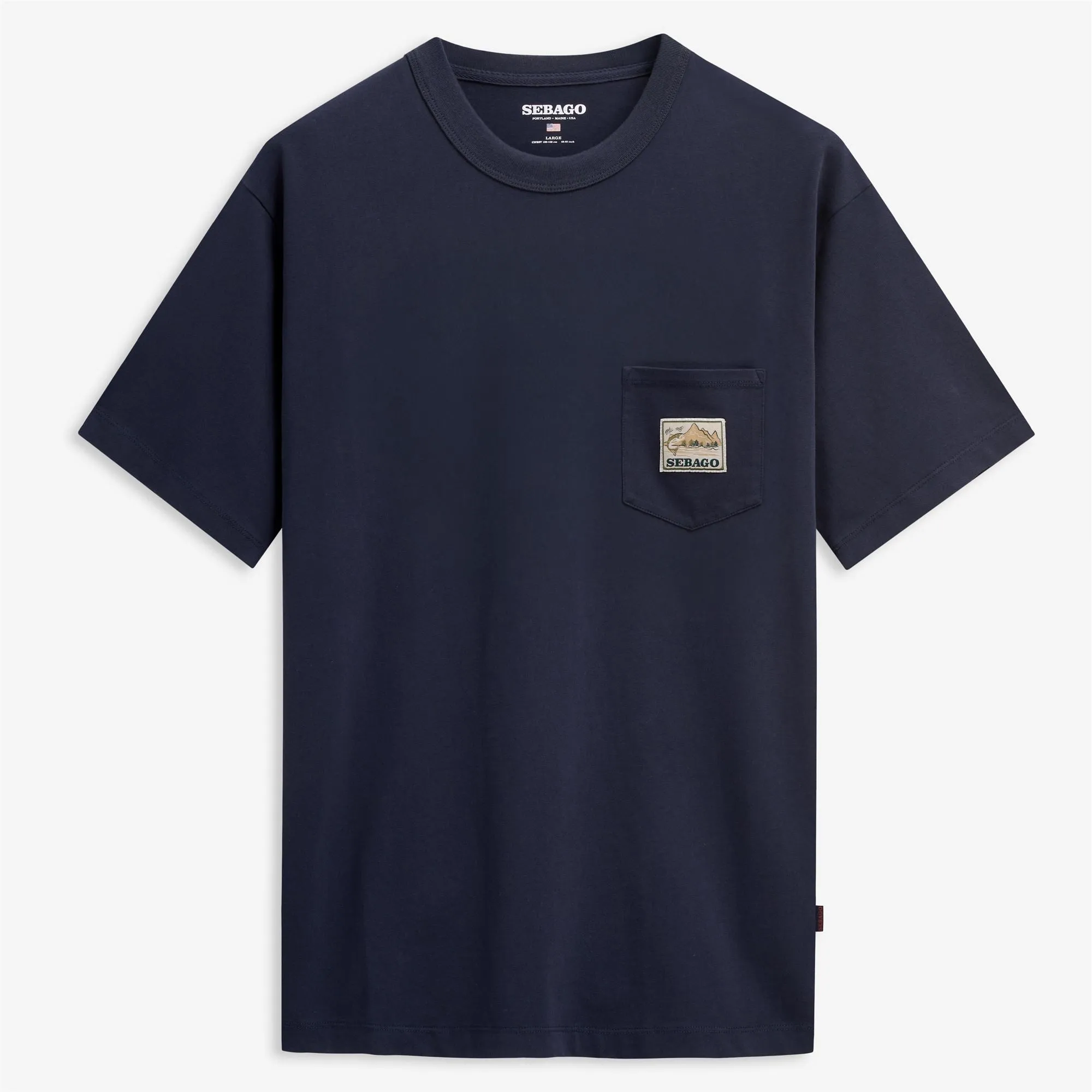 UNIONRIVER - T-ShirtsTop - T-Shirt - Unisex - BLUE DK sold by Sebago