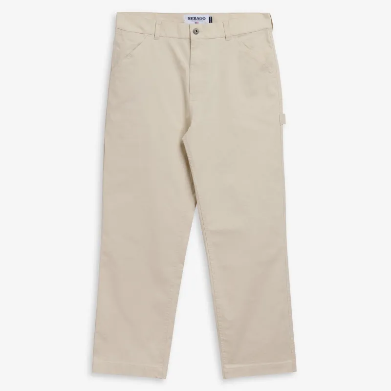 CAUSEWAY - Pants - Carpenter - Man - BEIGE GESSO made by Sebago