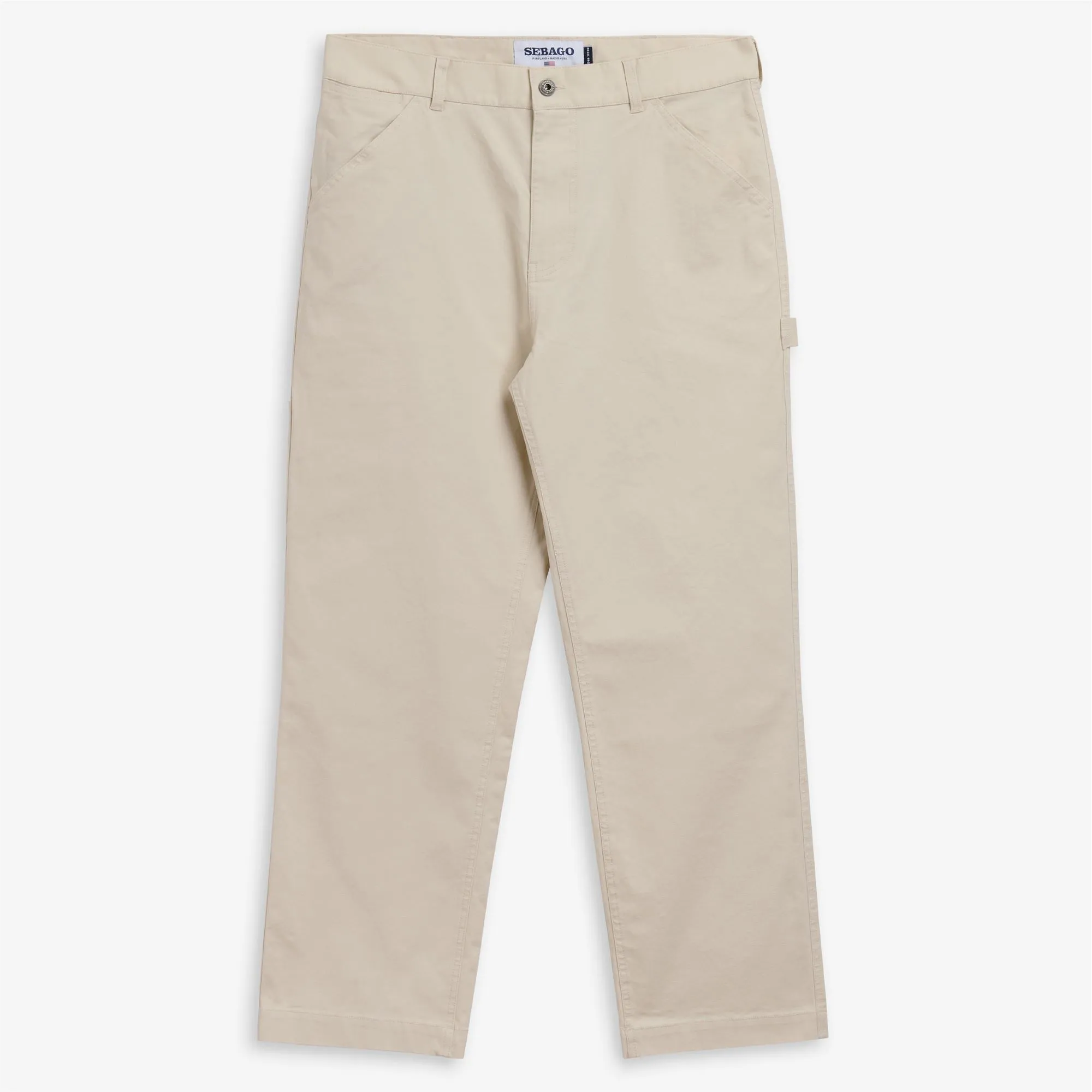 CAUSEWAY - Pants - Carpenter - Man - BEIGE GESSO sold by Sebago