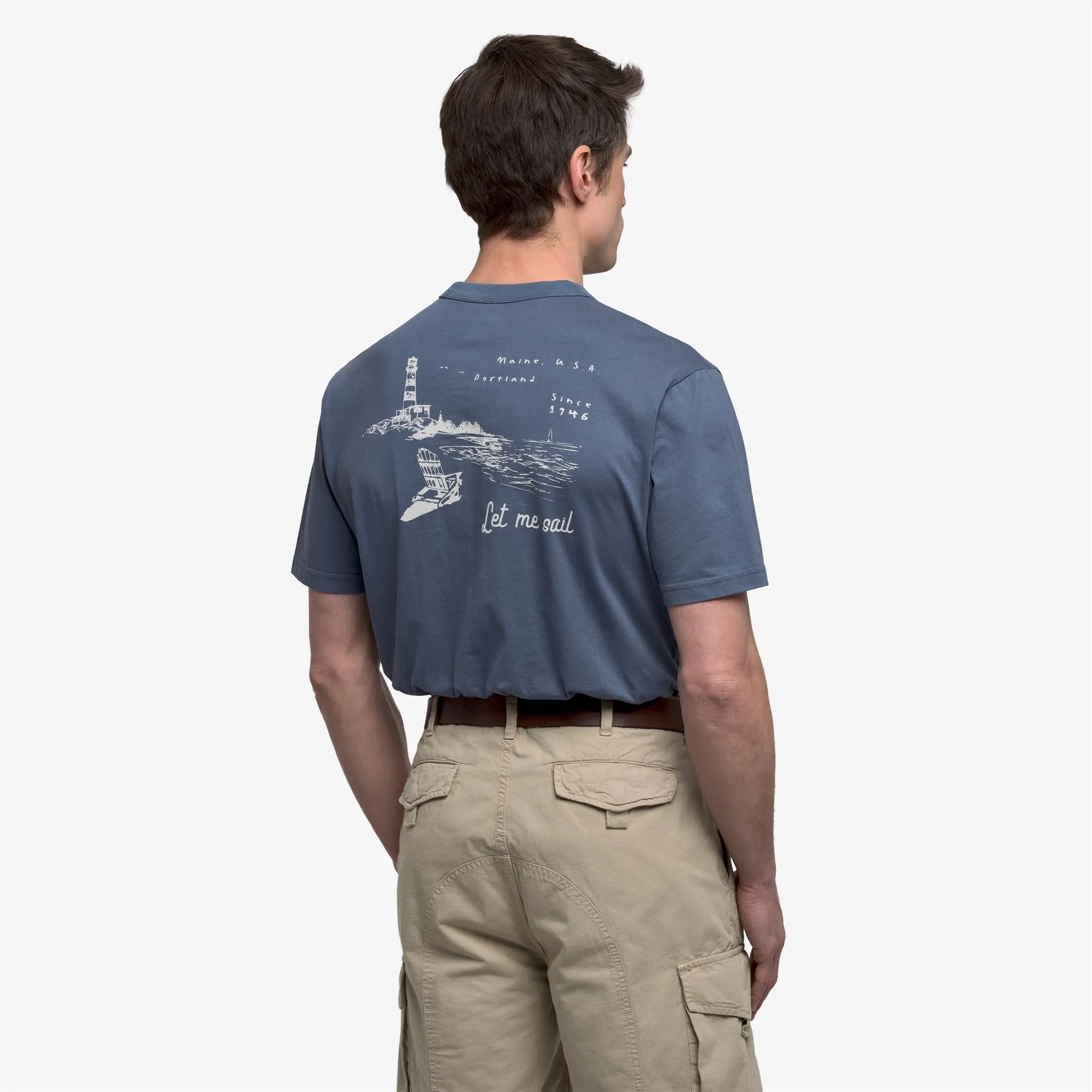 SHORELINE - T-ShirtsTop - T-Shirt - Unisex - BLUE AVION sold by Sebago product image thumbnail 5
